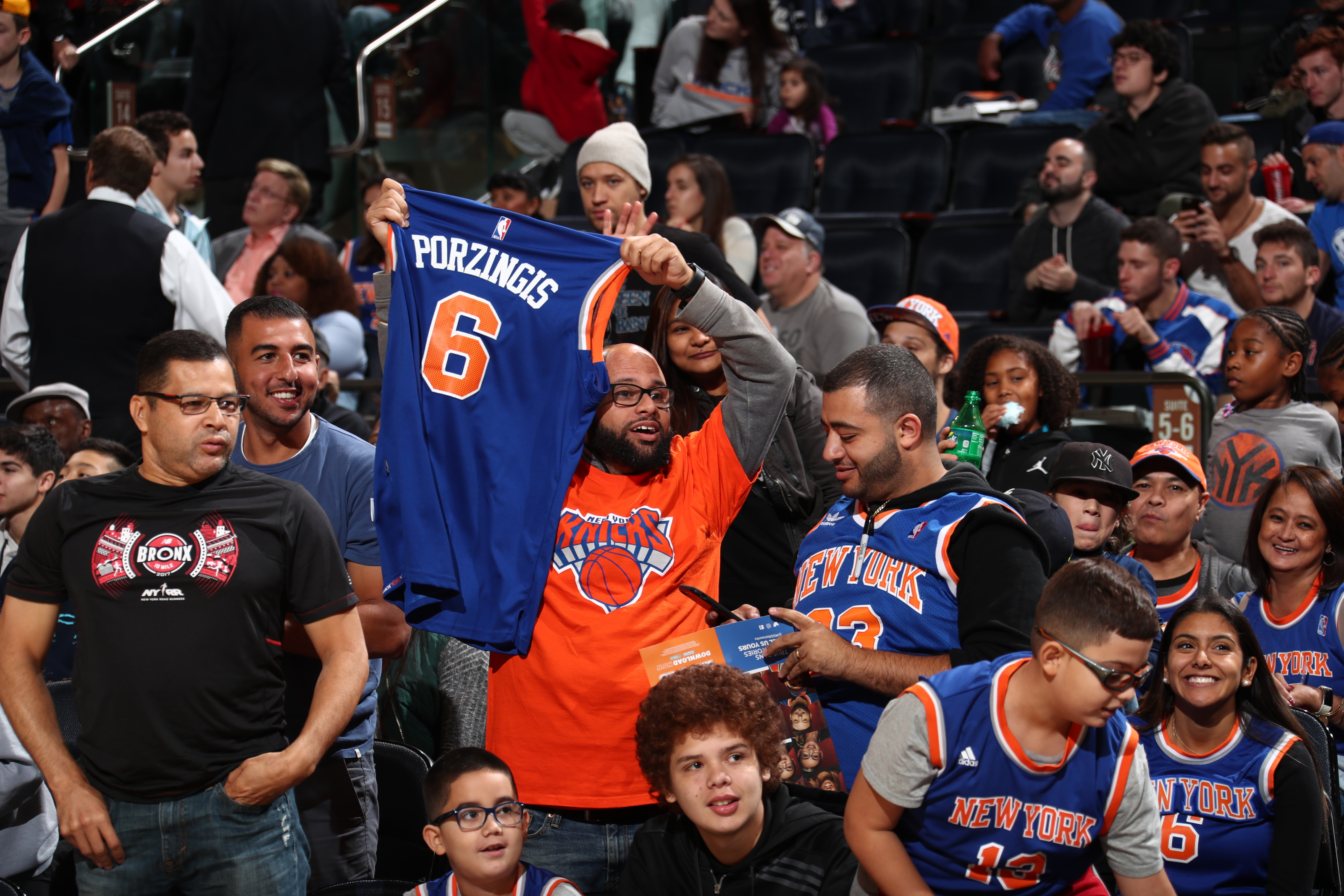 Shouldn't a Knicks fan be the Fan of the Year?