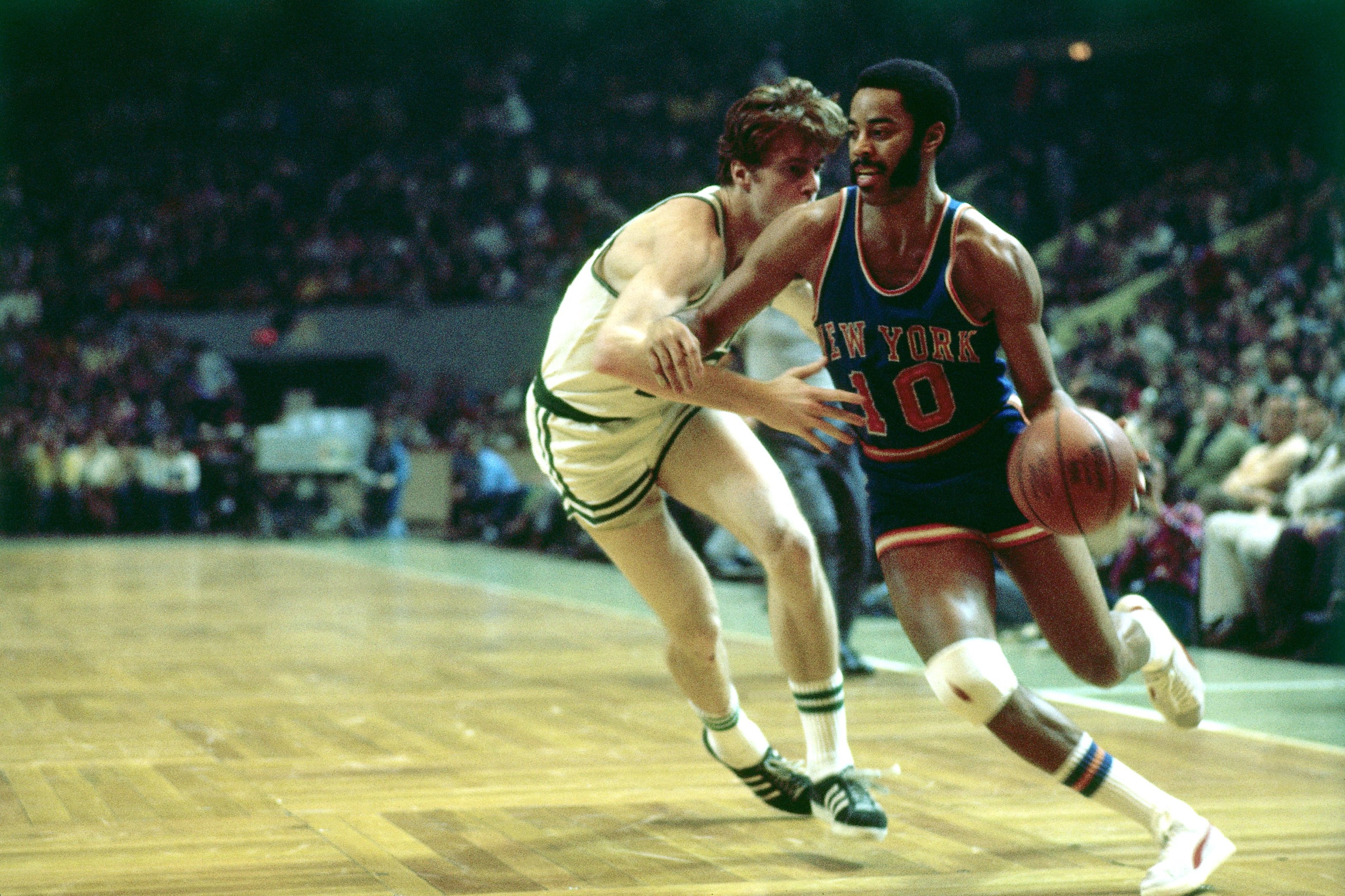 Larry Johnson & Chris Childs.  Knicks basketball, Nba knicks, New