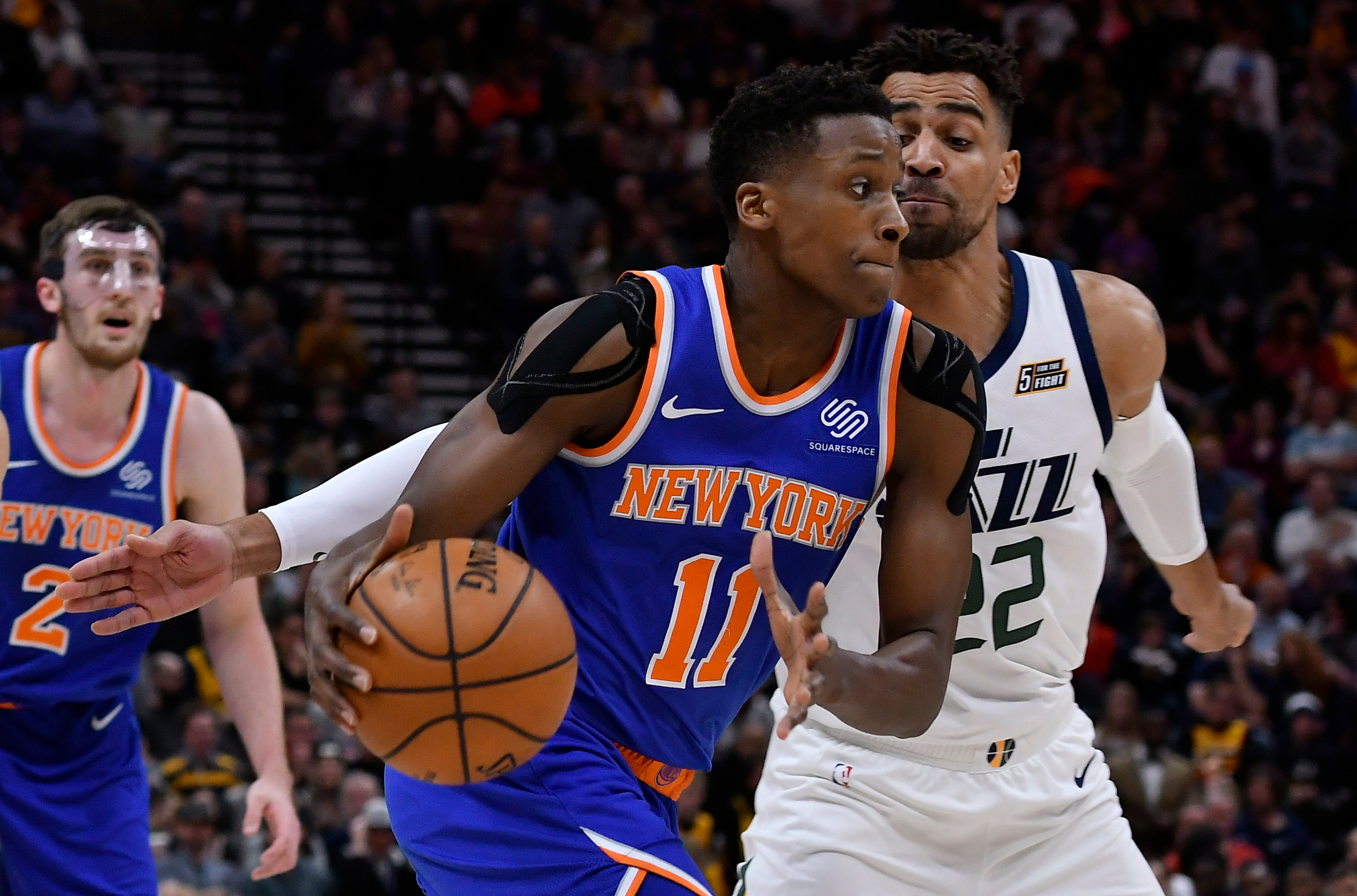 Frank Ntilikina has come to feel at home with the Knicks and New York this  season. That matters. - The Athletic