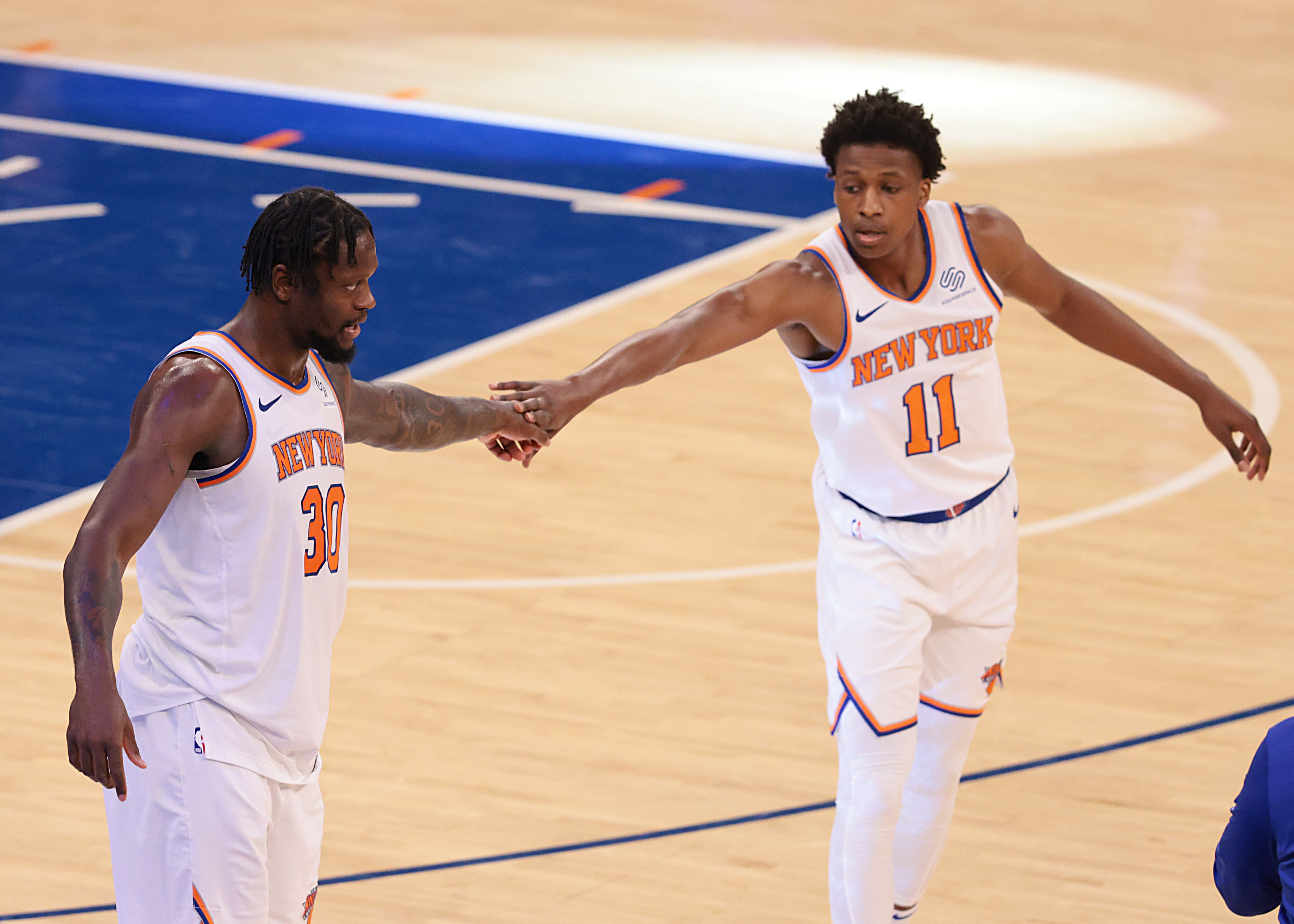 New York Knicks: Frank Ntilikina holding his own in rookie season