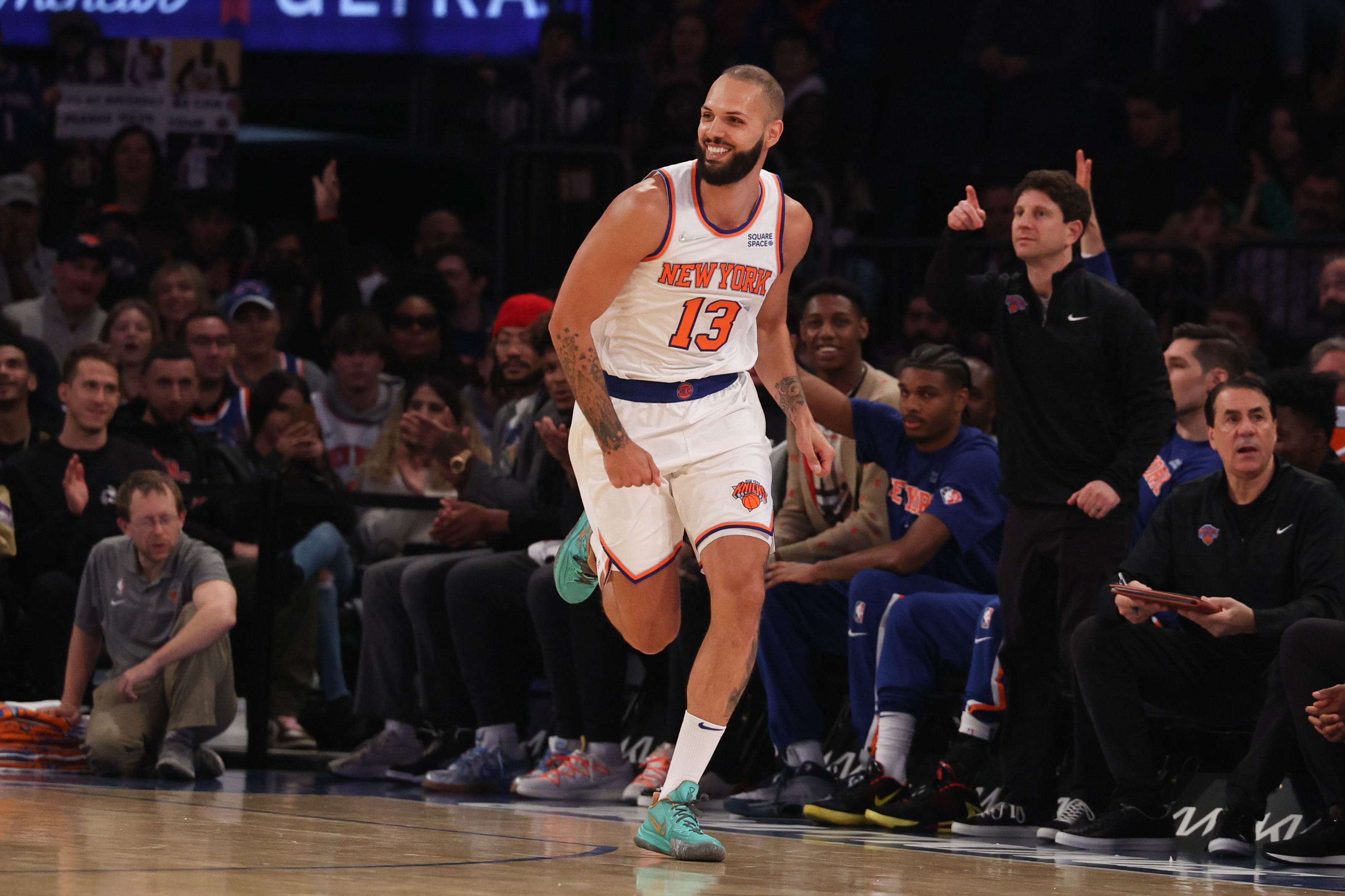 Evan Fournier - New York Knicks - Kia NBA Tip-Off 2022 - Game-Worn