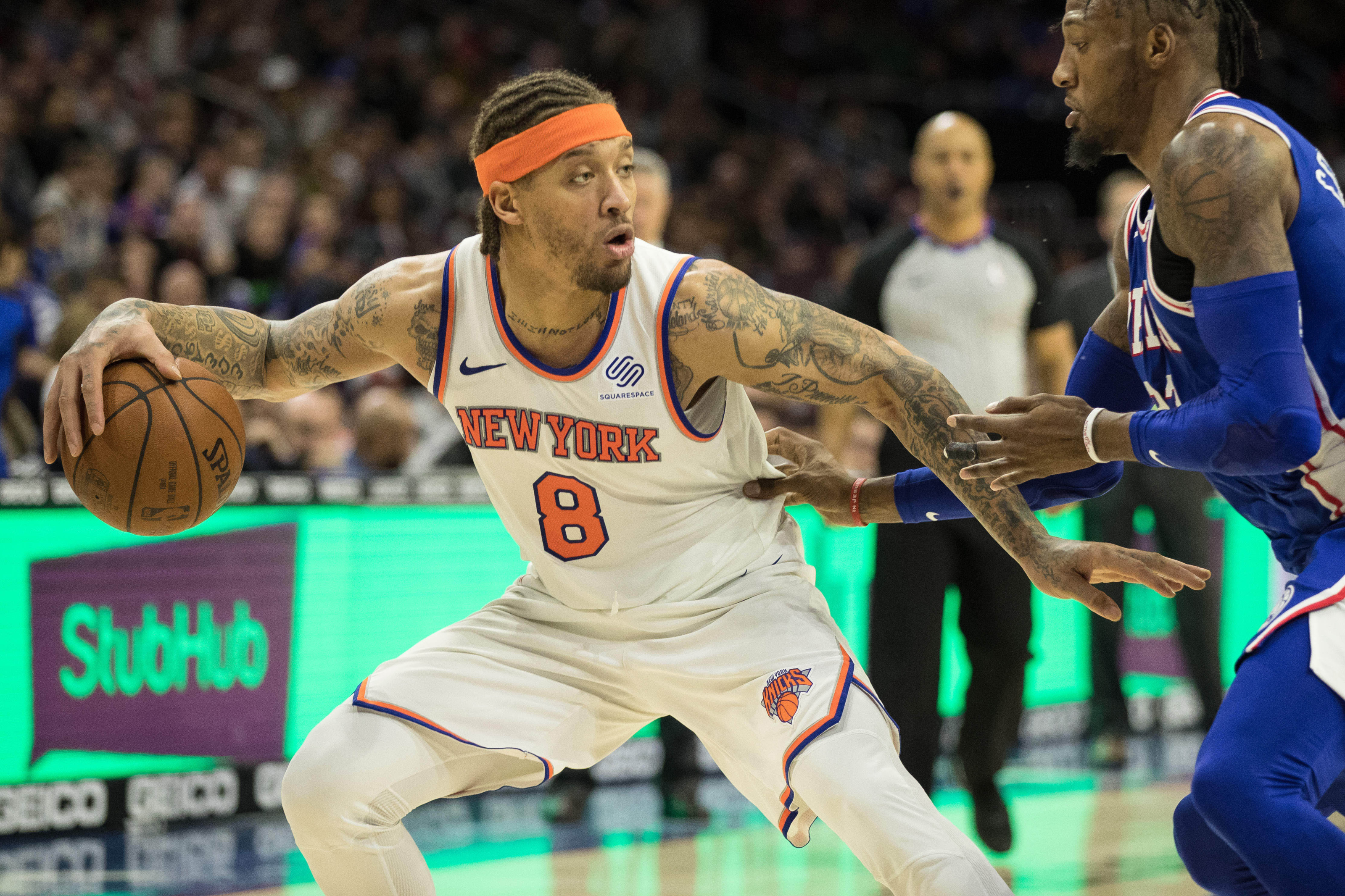 New York Knicks - Michael Beasley Fast Break Replica NBA Jersey