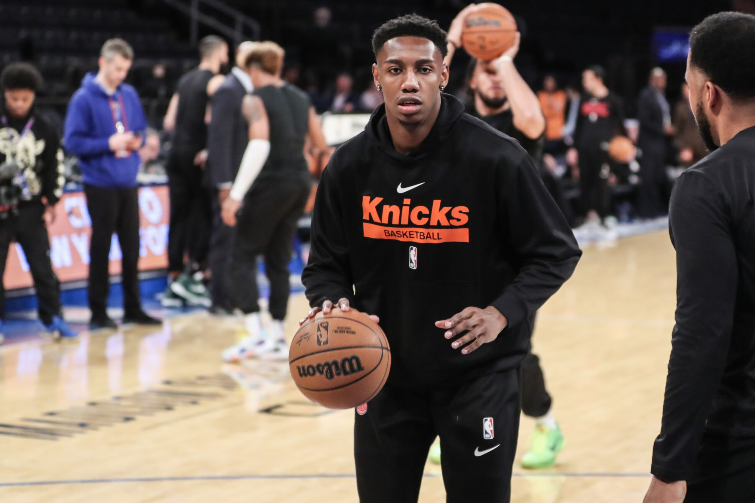 The wily part of RJ Barrett's game, front court fits, and what else we've  learned about the Knicks so far - The Athletic