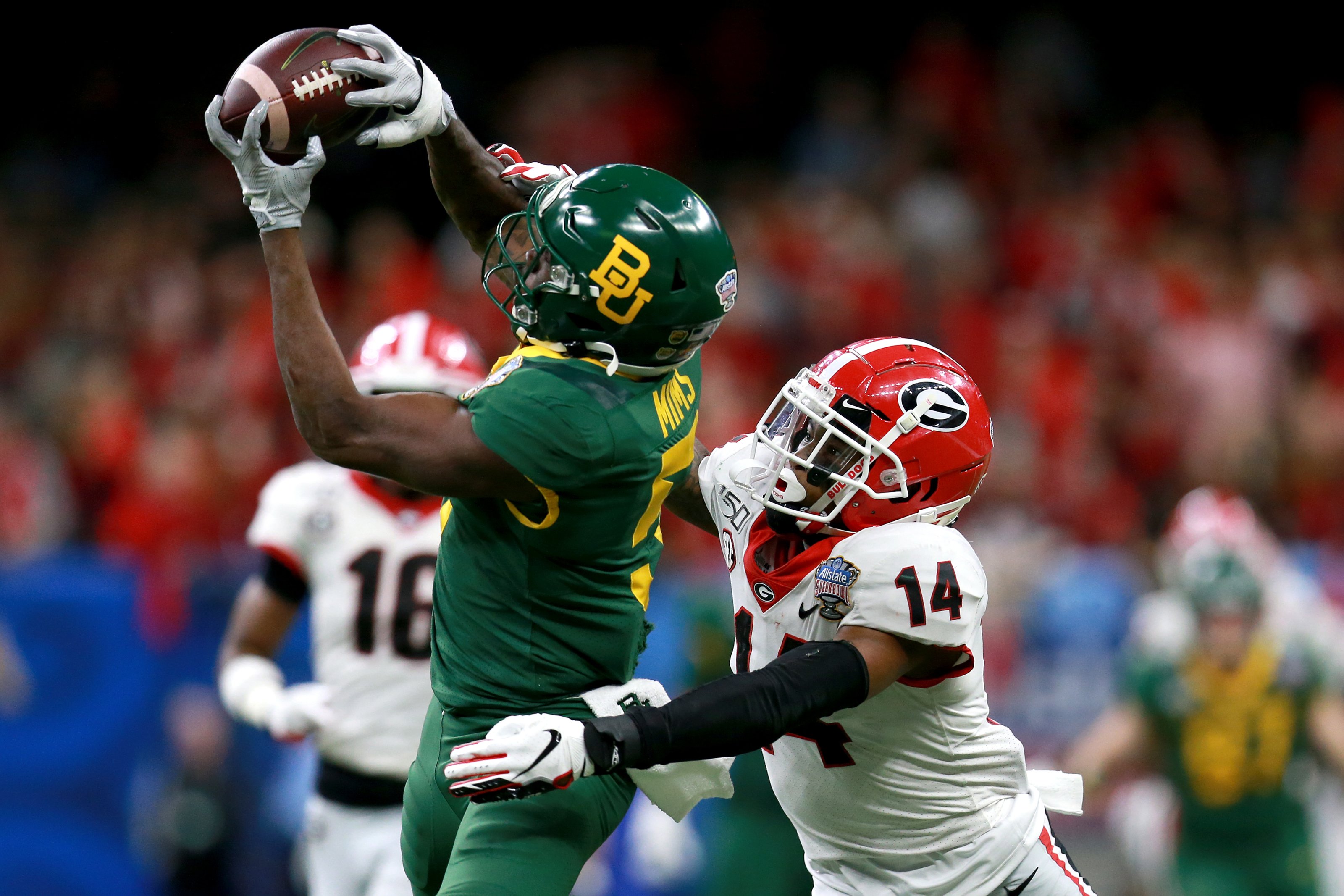 WR Denzel Mims Most Popular Player Mocked to Green Bay Packers