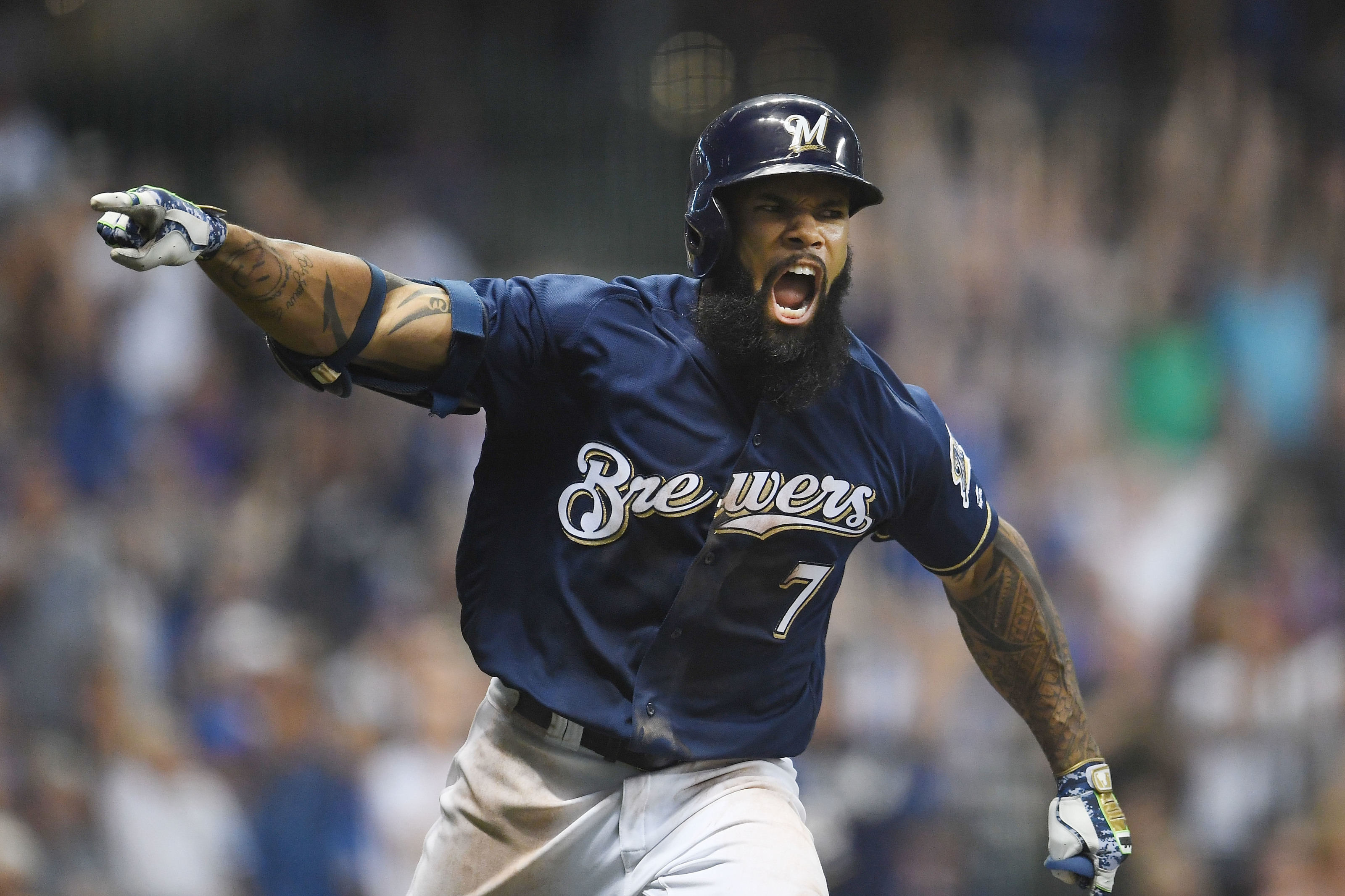 Milwaukee Brewers: Eric Thames' has provided a big boost on offense