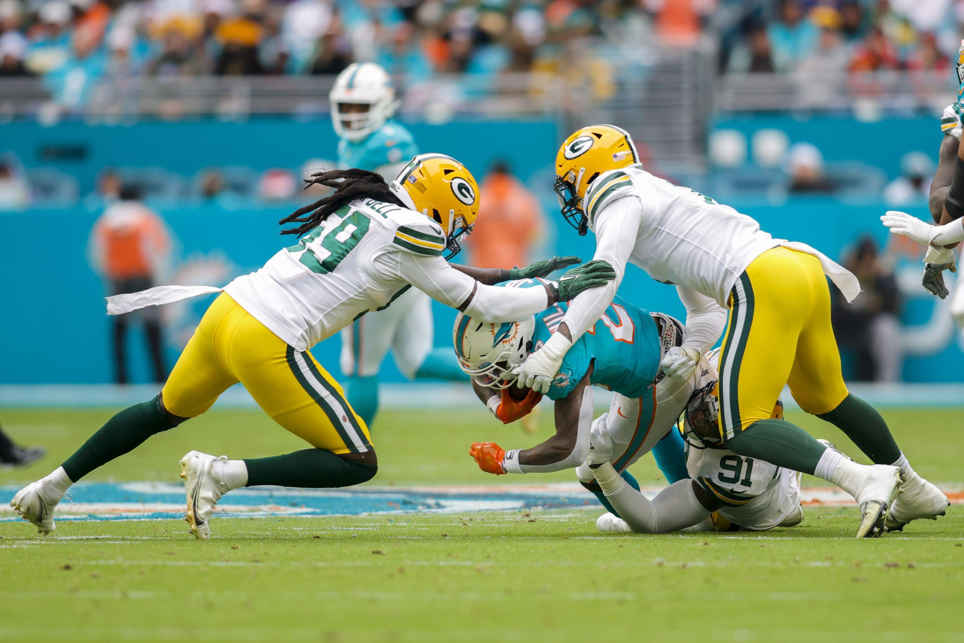 green bay packers at miami dolphins