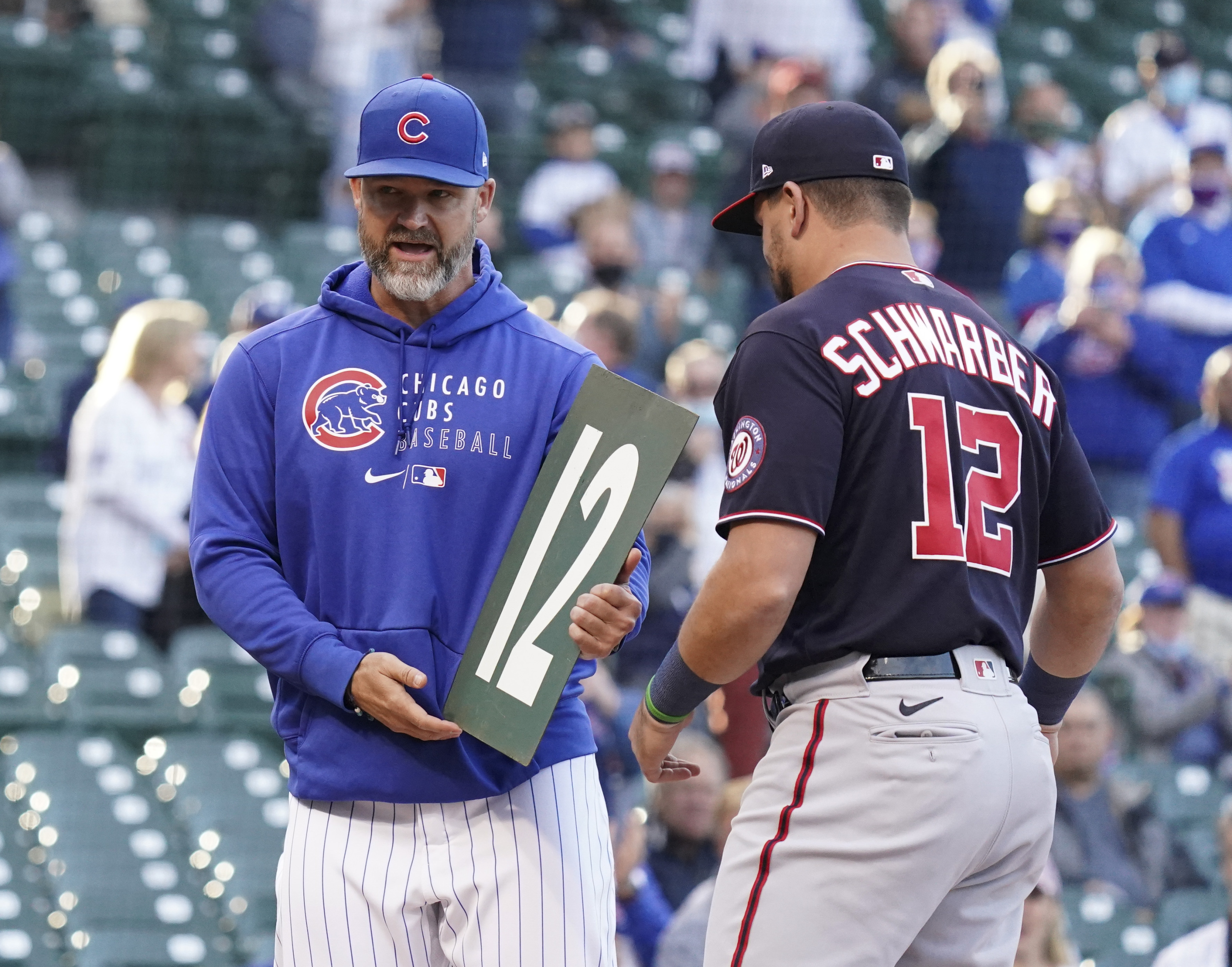 Kyle Schwarber Chicago Cubs City Connect 2021 Baseball Player