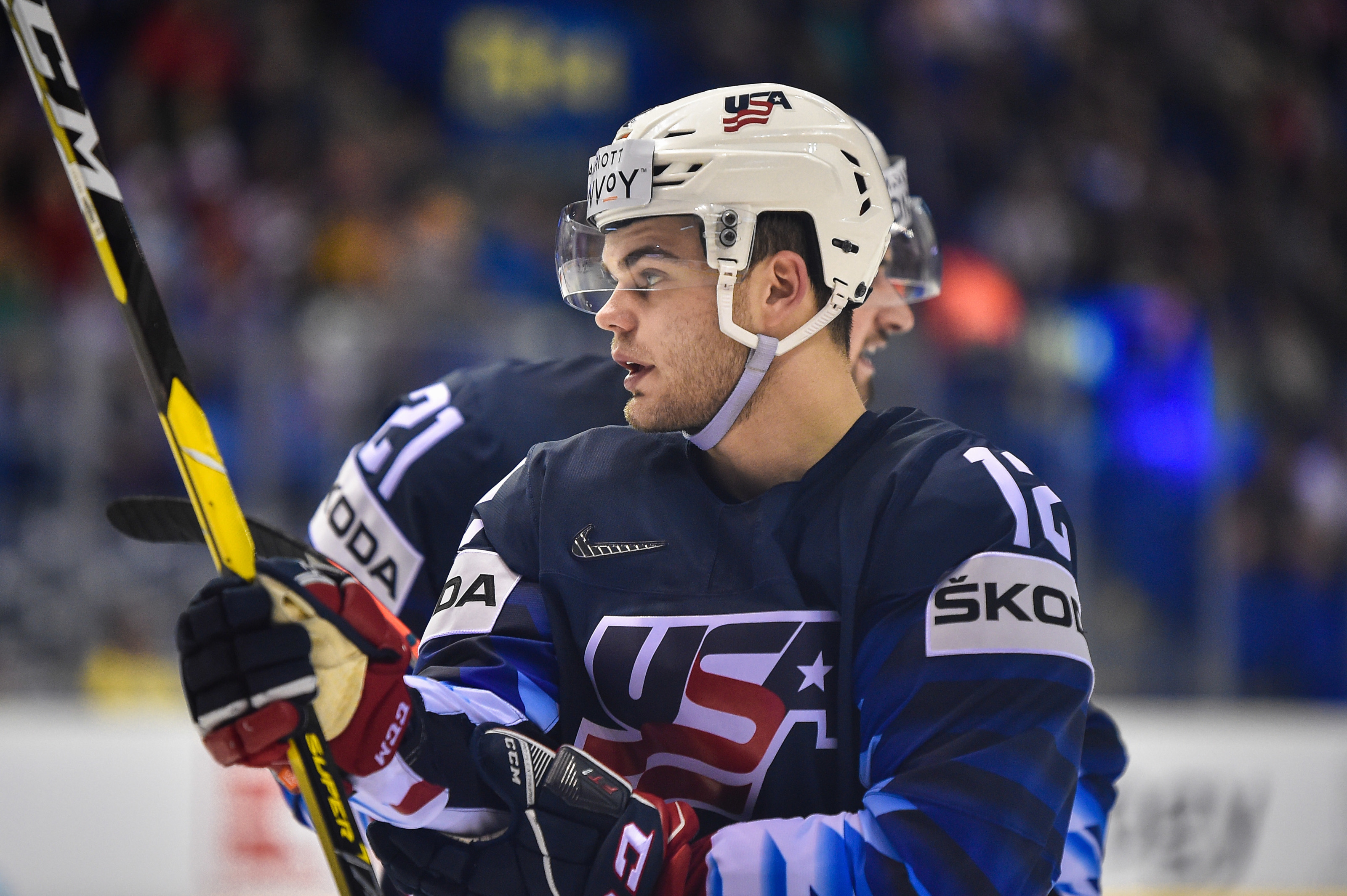Blackhawks' Kane, DeBrincat to play for Team USA at worlds