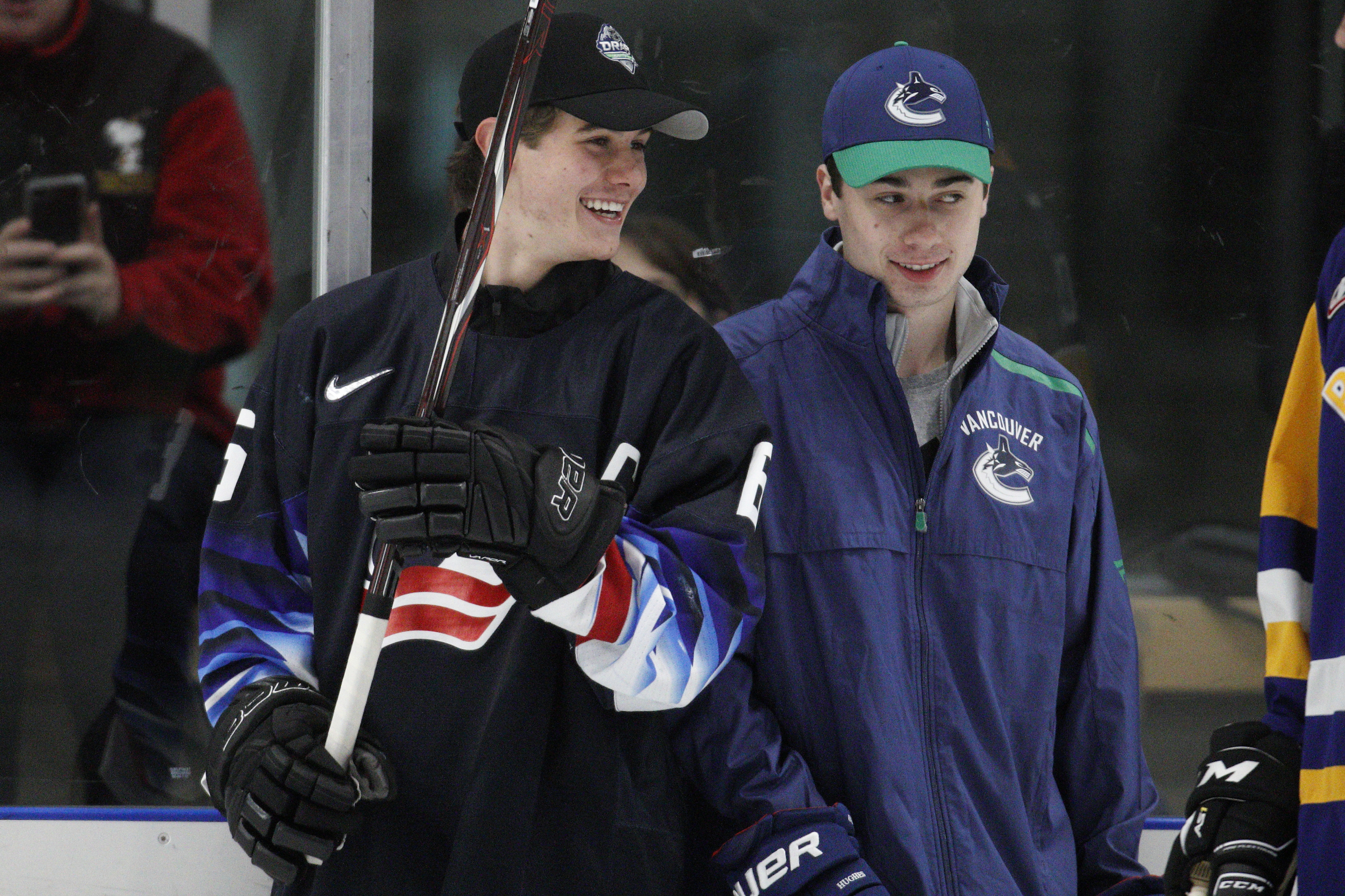 Next N.H.L. First for Jack Hughes: A Game Against His Brother