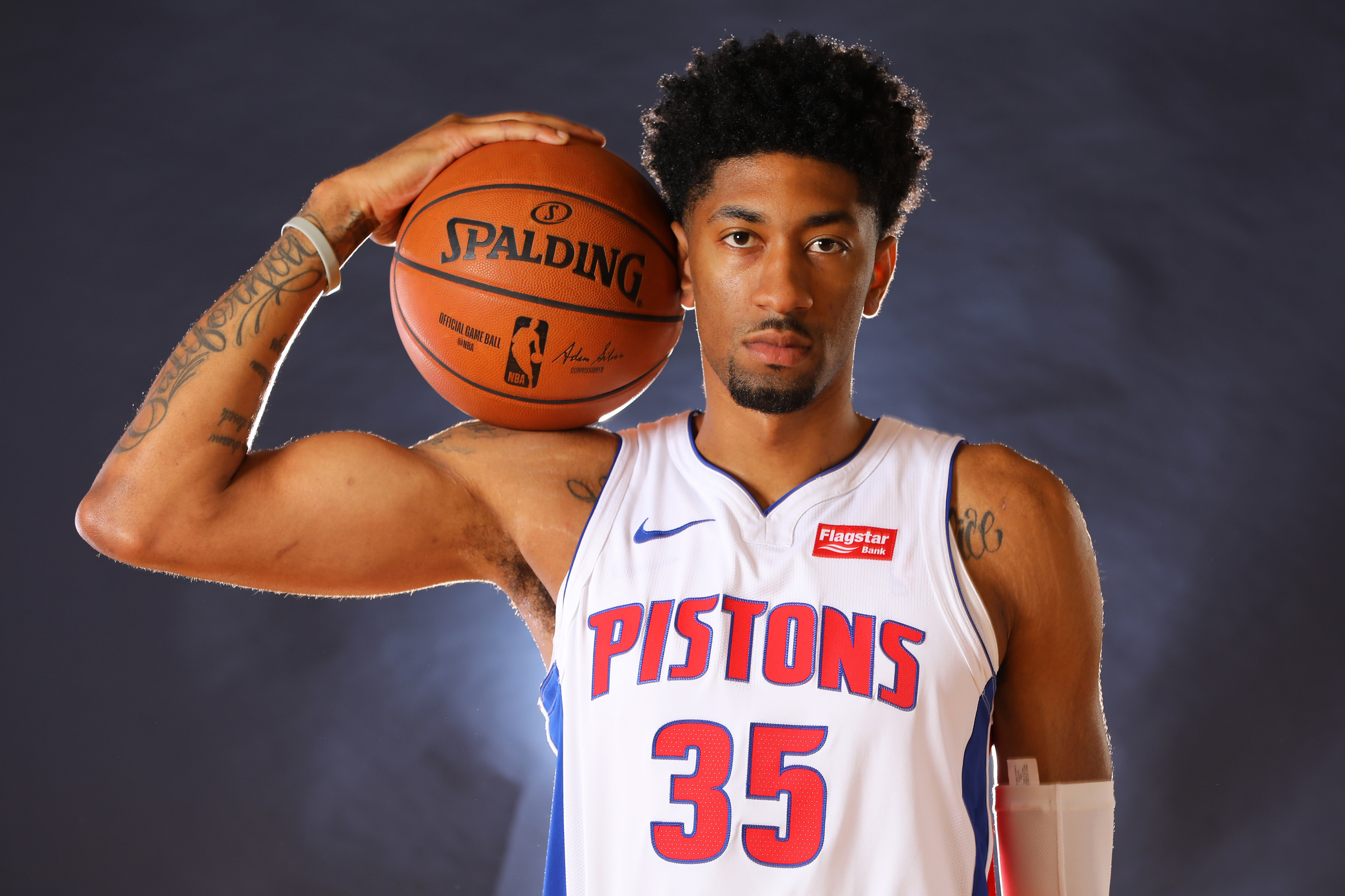 Detroit Pistons media day: Christian Wood appears to be odd man out