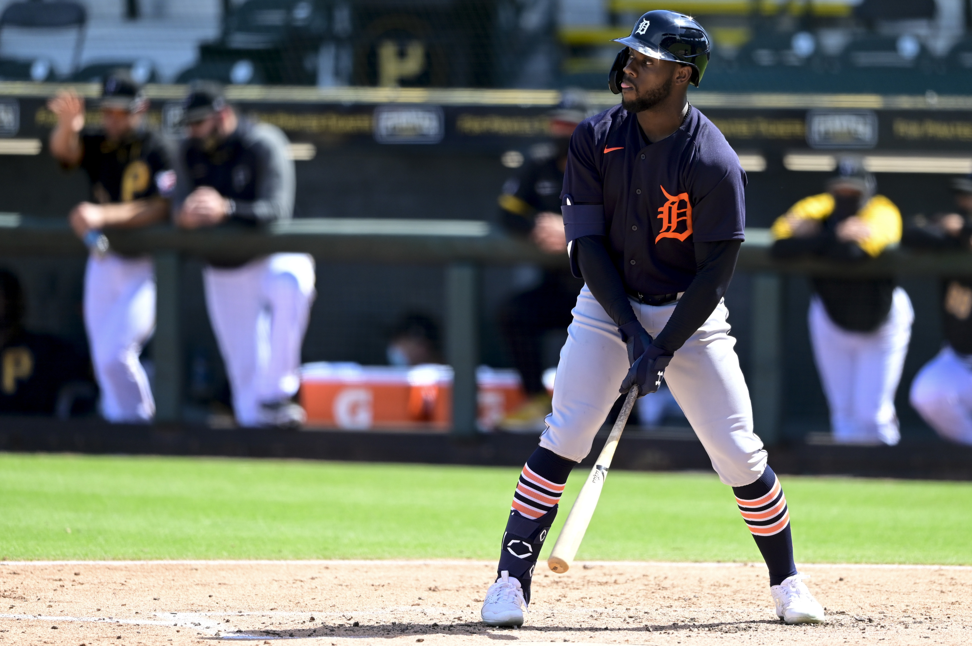 Detroit Tigers' Akil Baddoo homers on first pitch of first MLB at