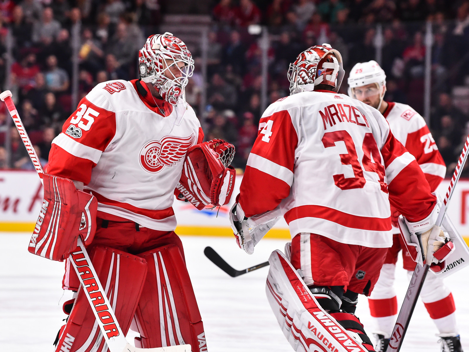 Detroit Red Wings G Petr Mrazek Must Step Up in Howard's Absence