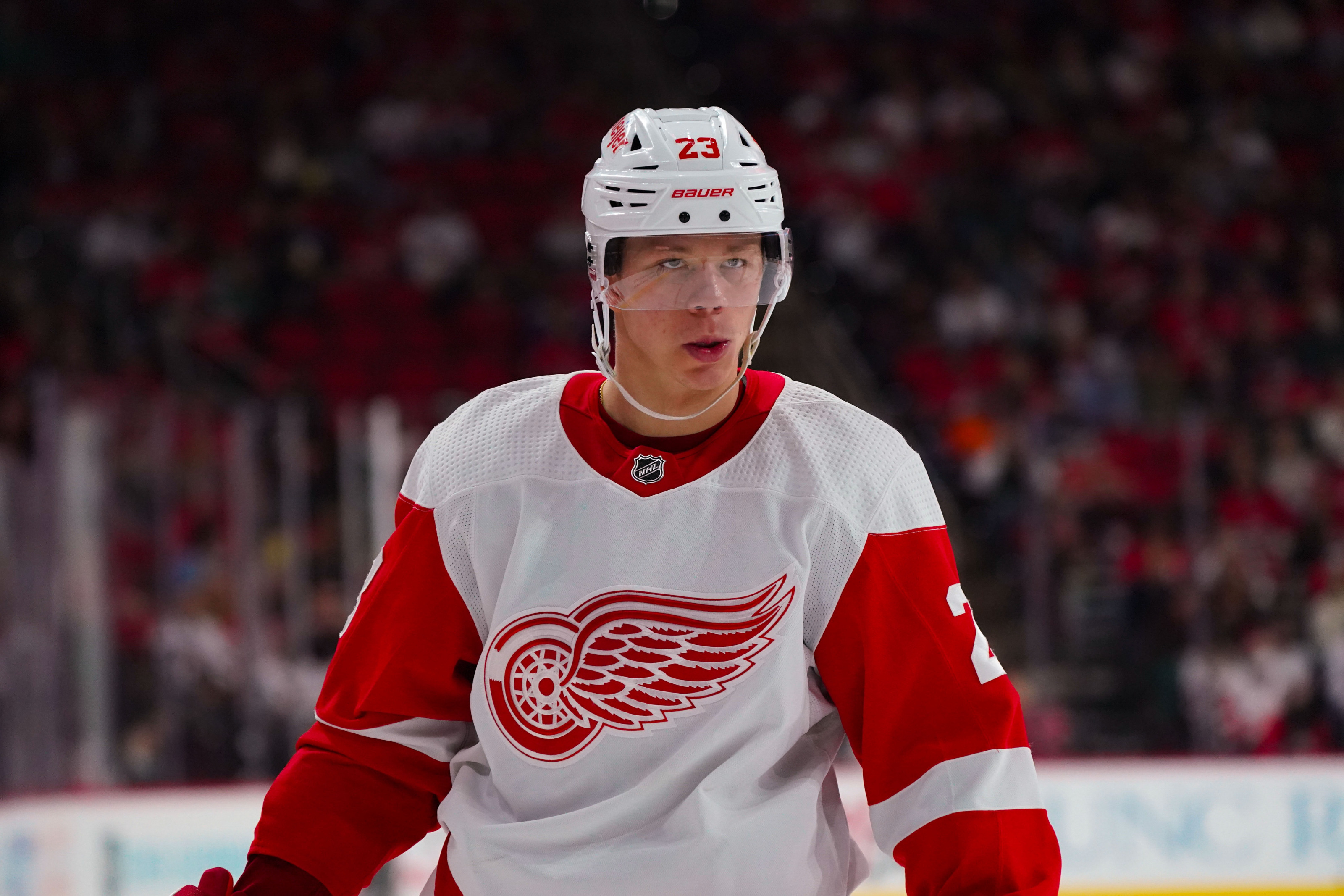 NHL - Lucas Raymond joined ELITE Detroit Red Wings company with last  night's hat trick. 🔴