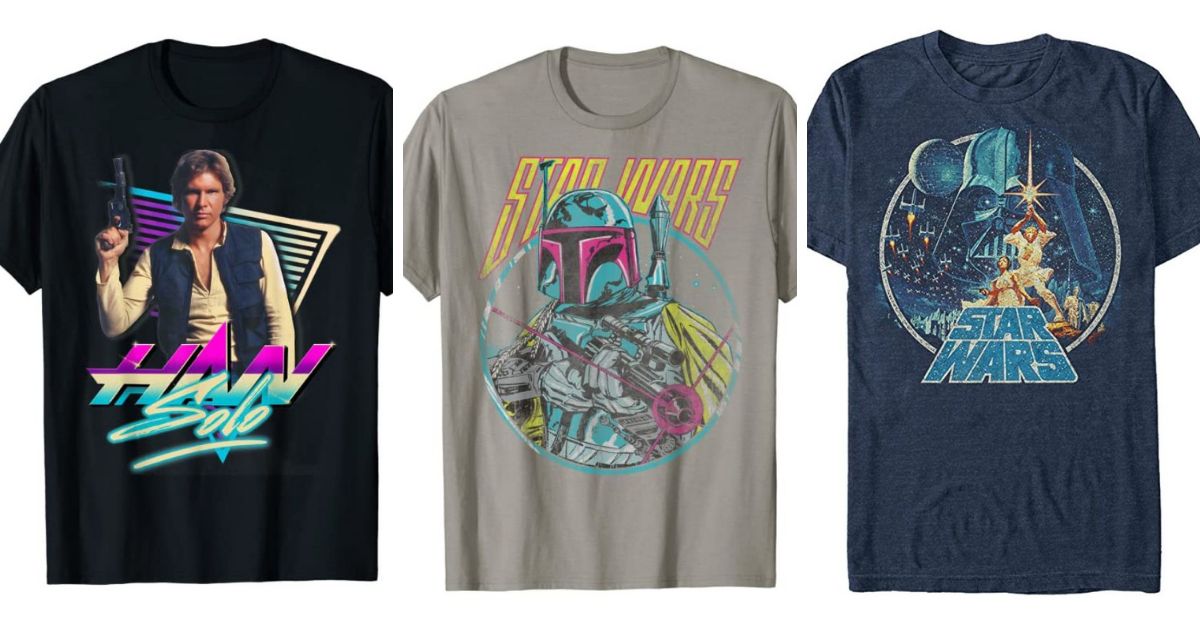 12 retro-style Star Wars shirts to make fans