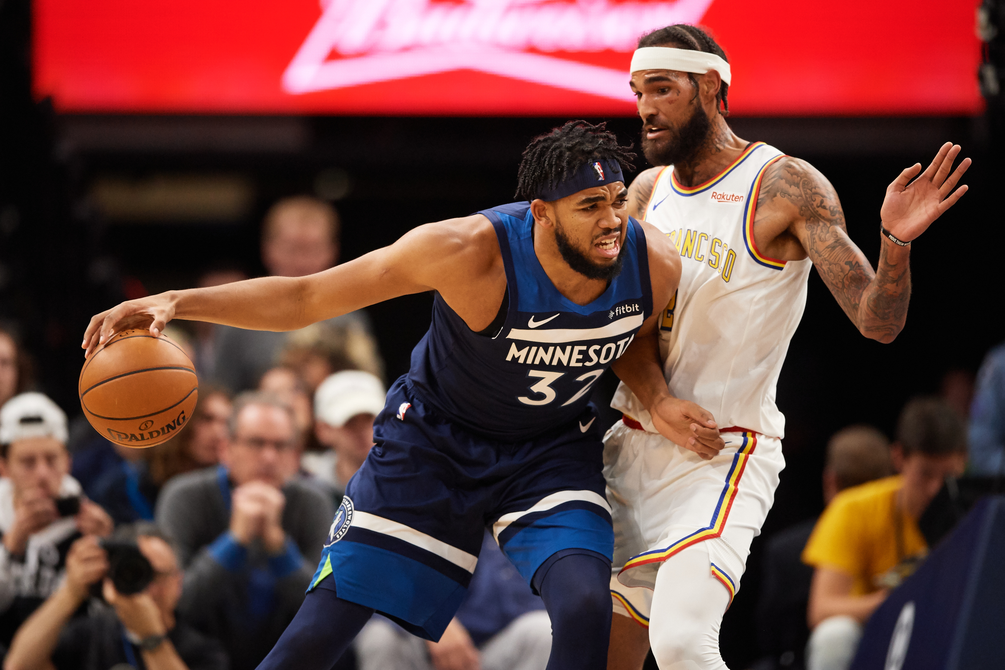 Warriors monitoring Wolves' Karl-Anthony Towns for trade: report