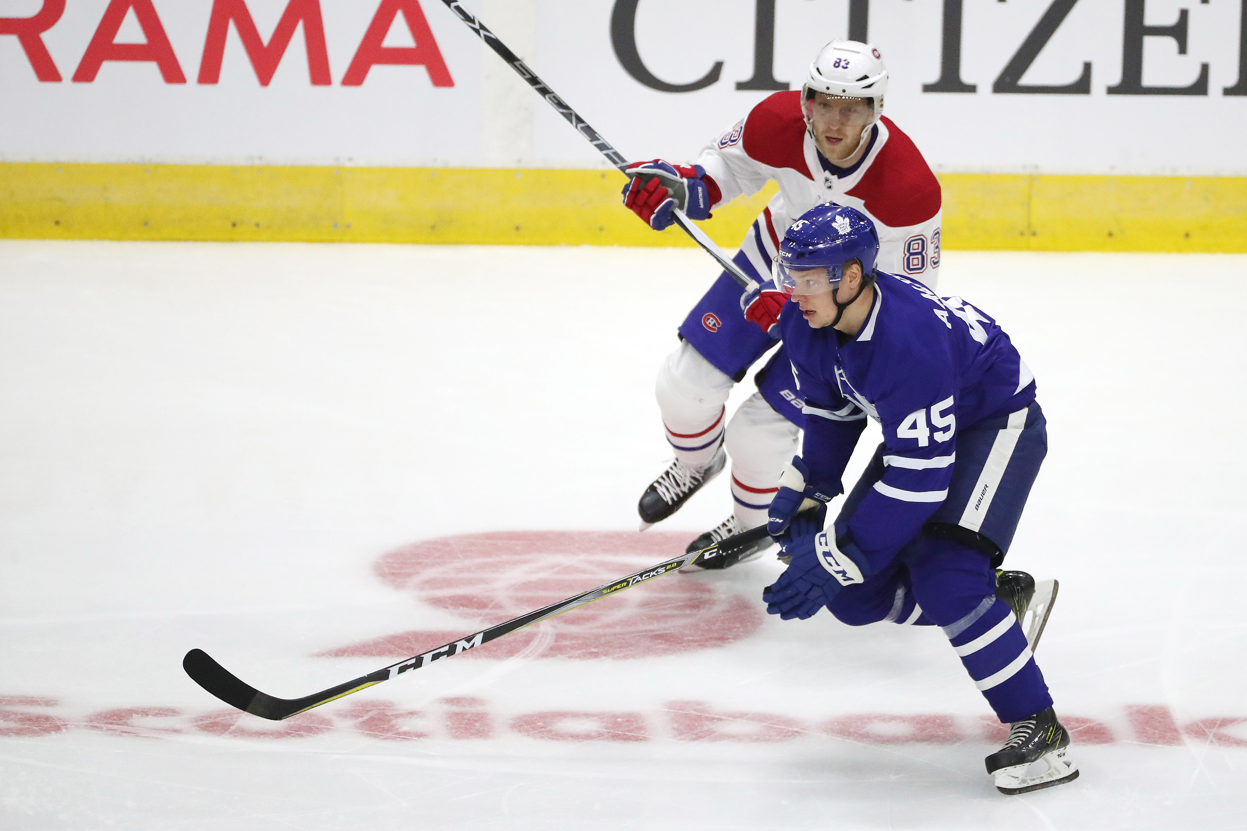 Aaltonen, Soshnikov to Toronto Marlies at Leafs trim roster to 26