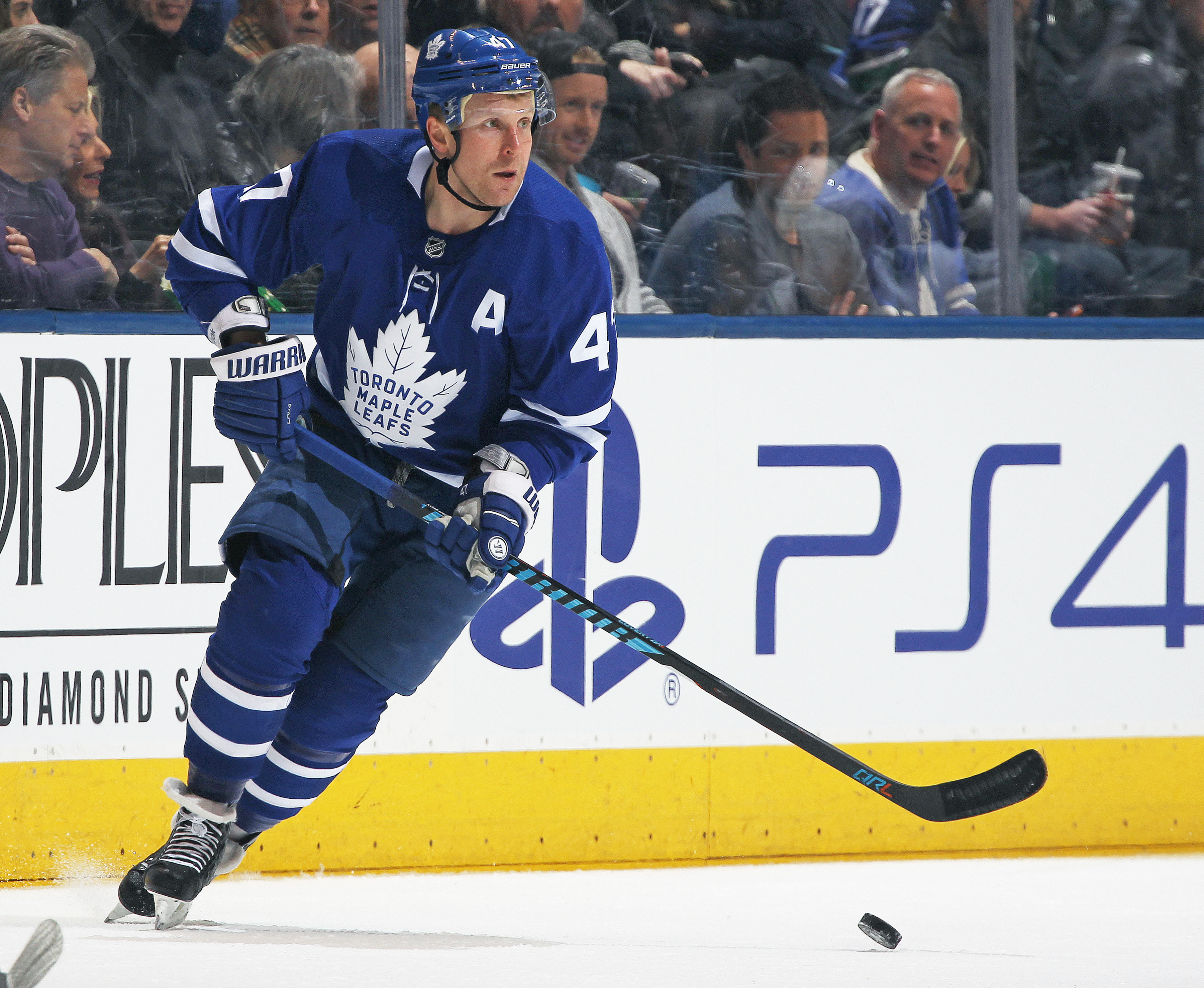 Matt Martin Toronto Maple Leafs Player-Issued 2018 NHL Stadium
