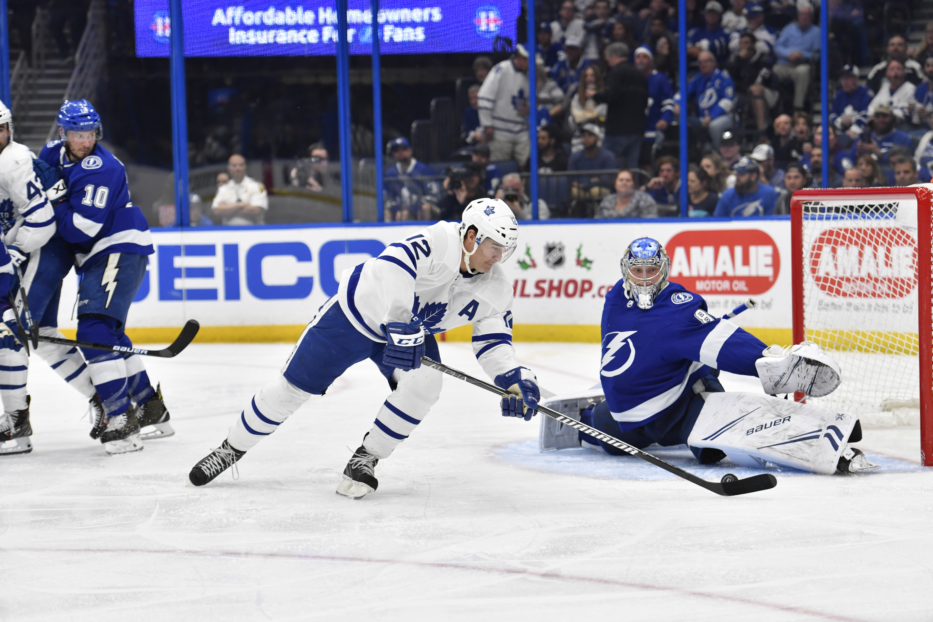 Auston Matthews pays homage to Patrick Marleau at the 2019 NHL All