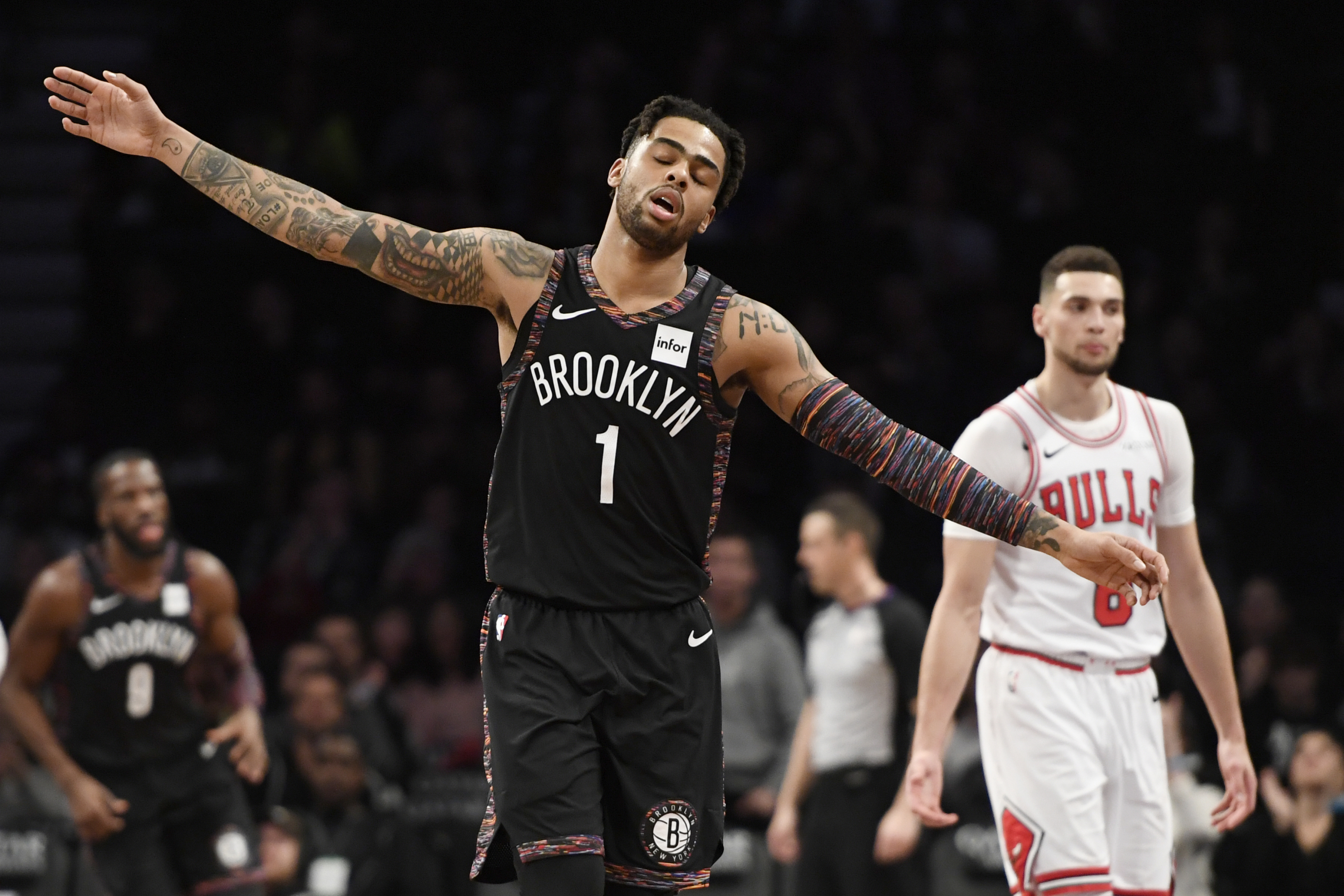 Brooklyn Nets Guard D'Angelo Russell Continues to Elevate