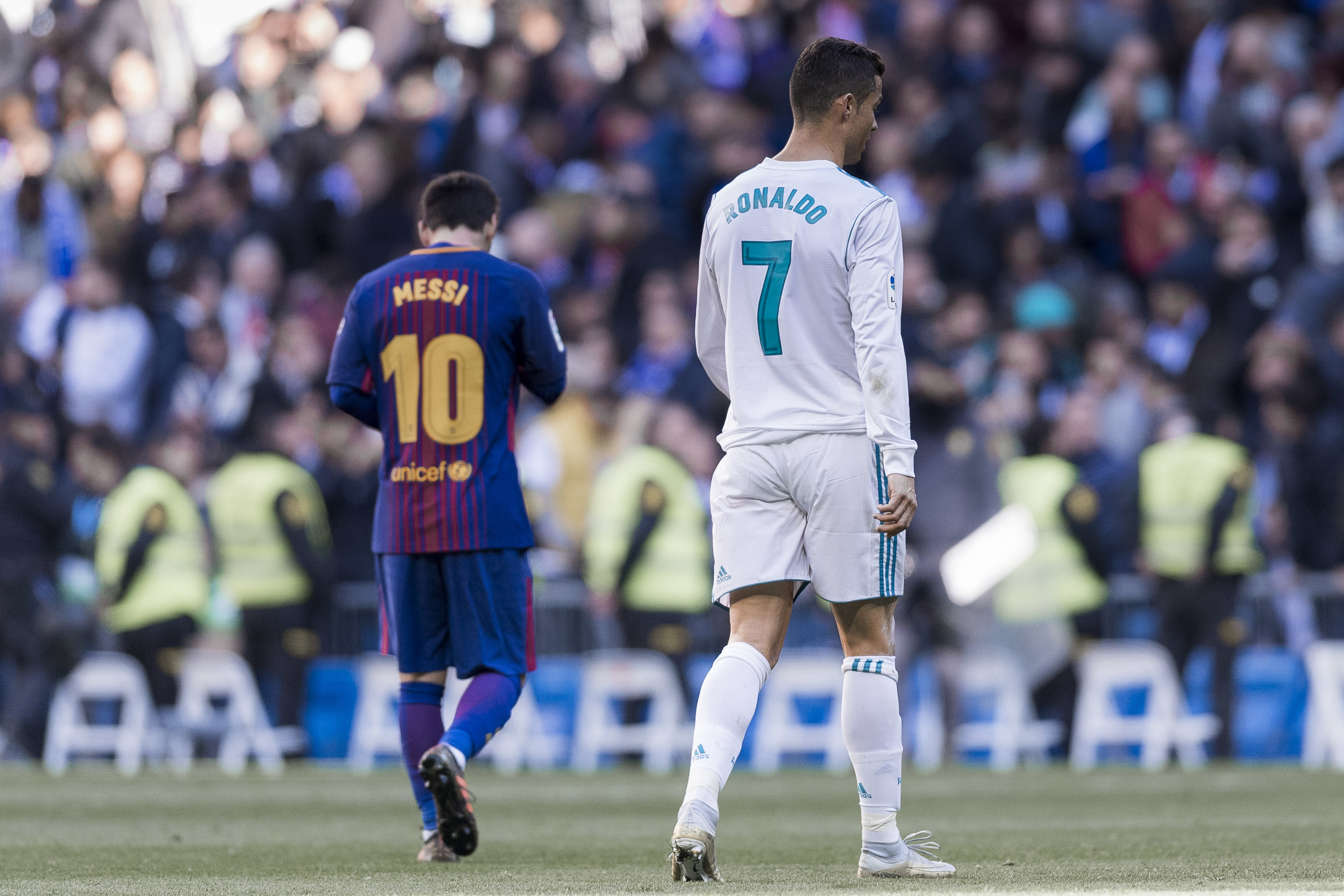 Picture of the century as Lionel Messi and Cristiano Ronaldo
