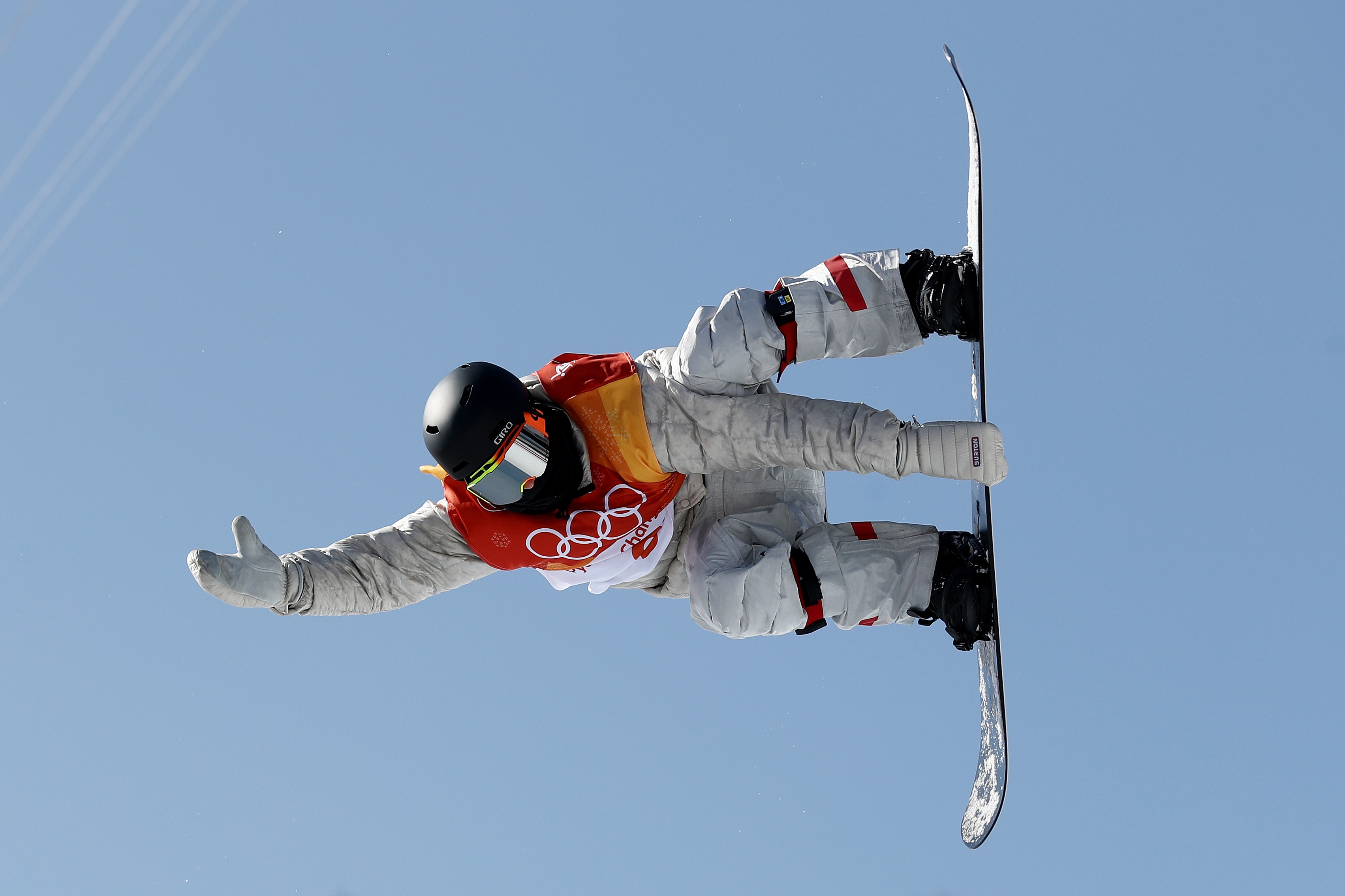 Shaun White USA Halfpipe Snowboarding Finals World Cup Colorado