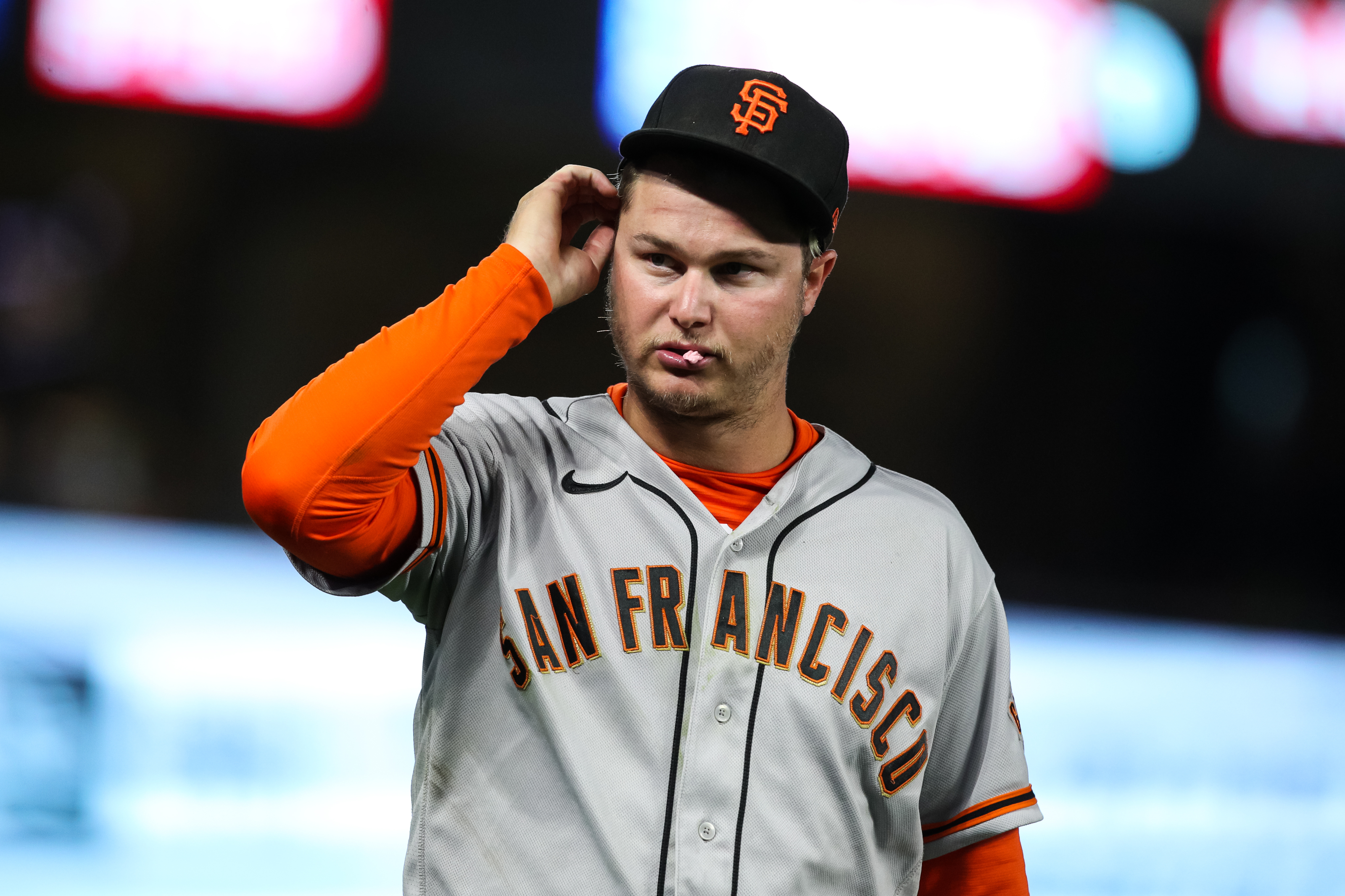 Joc Pederson captures disappointment of Giants season perfectly