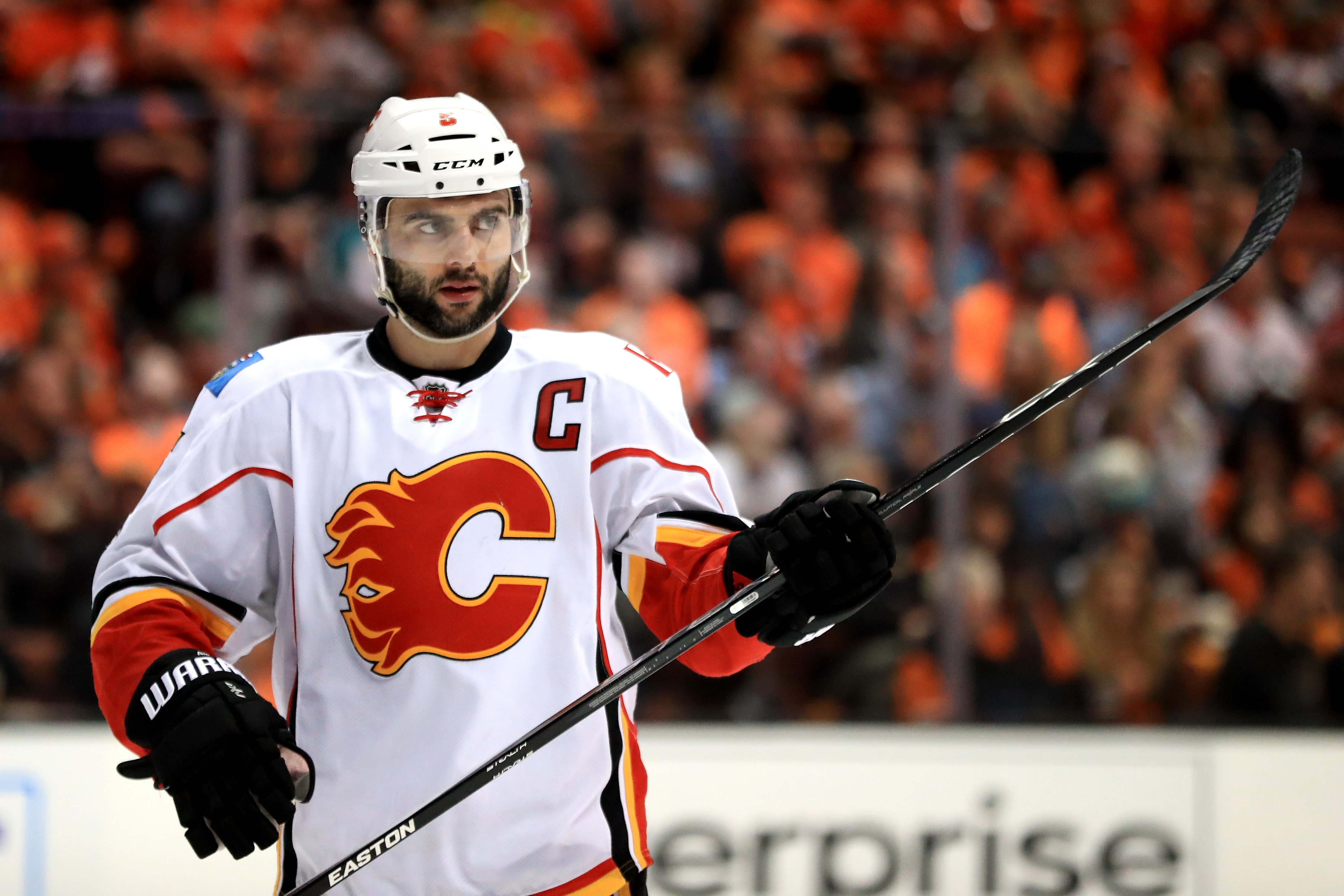 Ducks vs. Calgary: Flames captain Giordano's availability is key