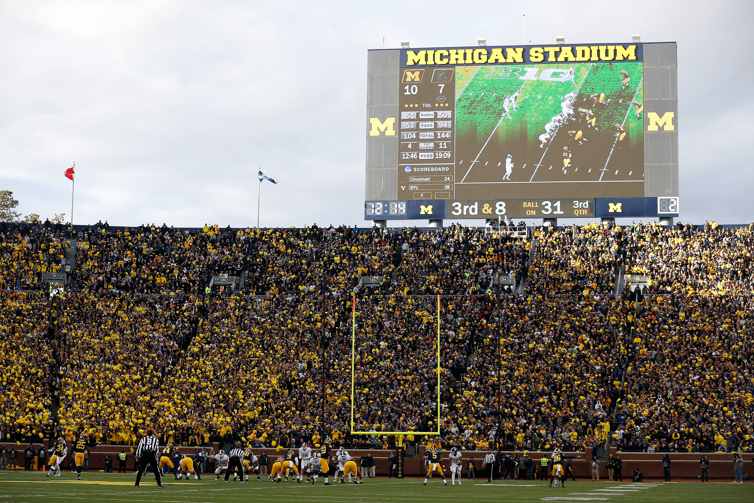 The Big House bag policy: What's allowed, what's prohibited at Michigan  Football games
