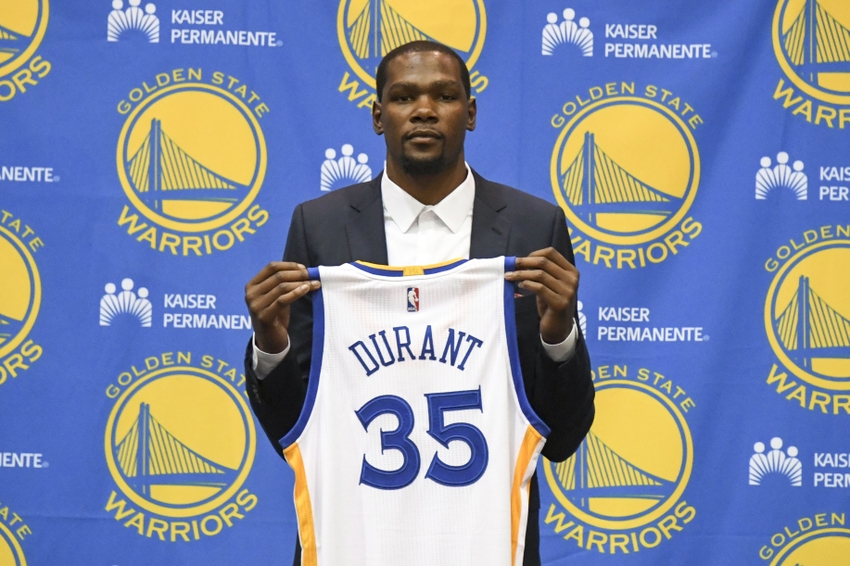 2016-17 NBA Season Preview: Warriors aim to regain title with the help of  Kevin Durant - Golden State Of Mind