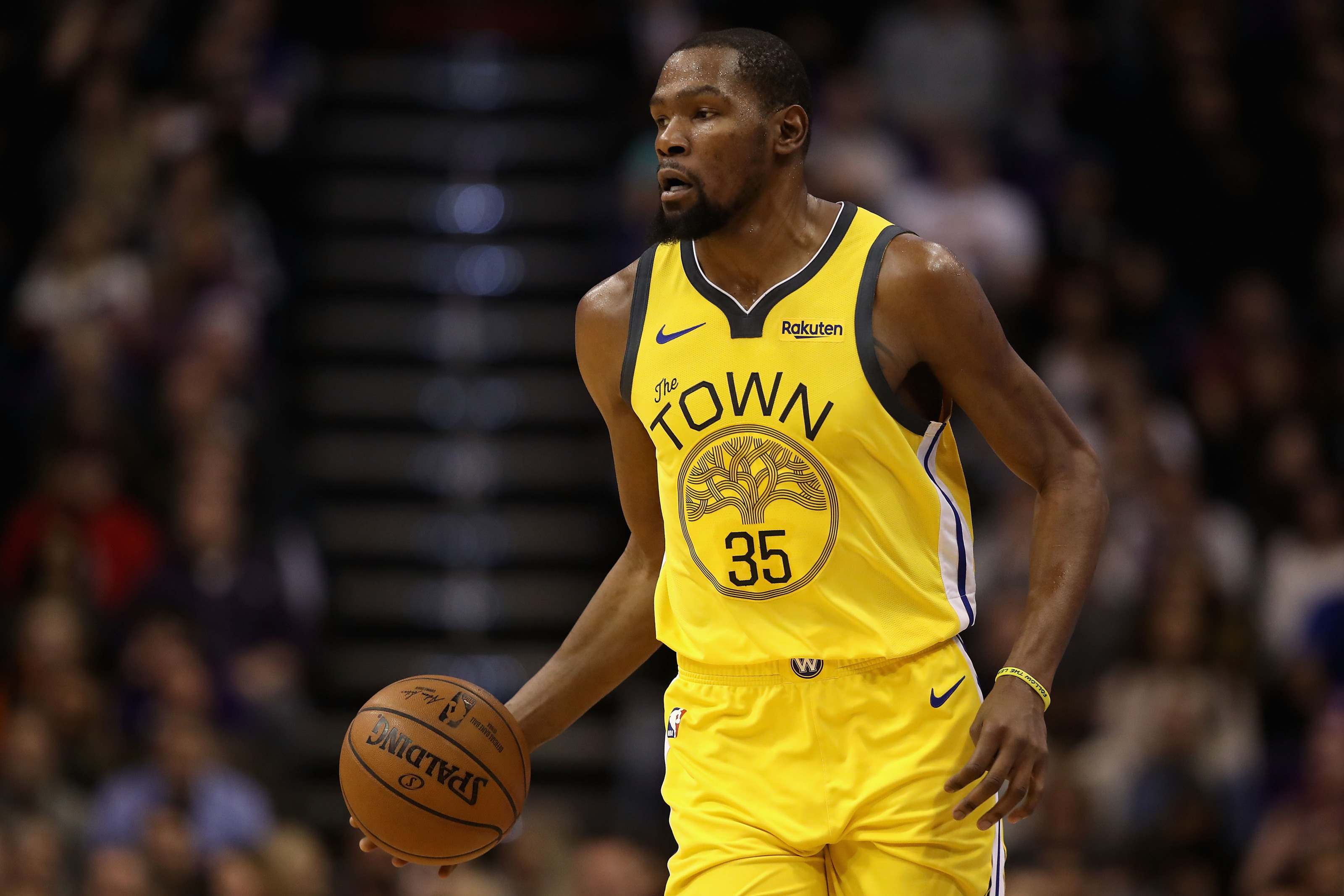 Kevin Durant Game Worn 2019 Golden State Warriors Jersey