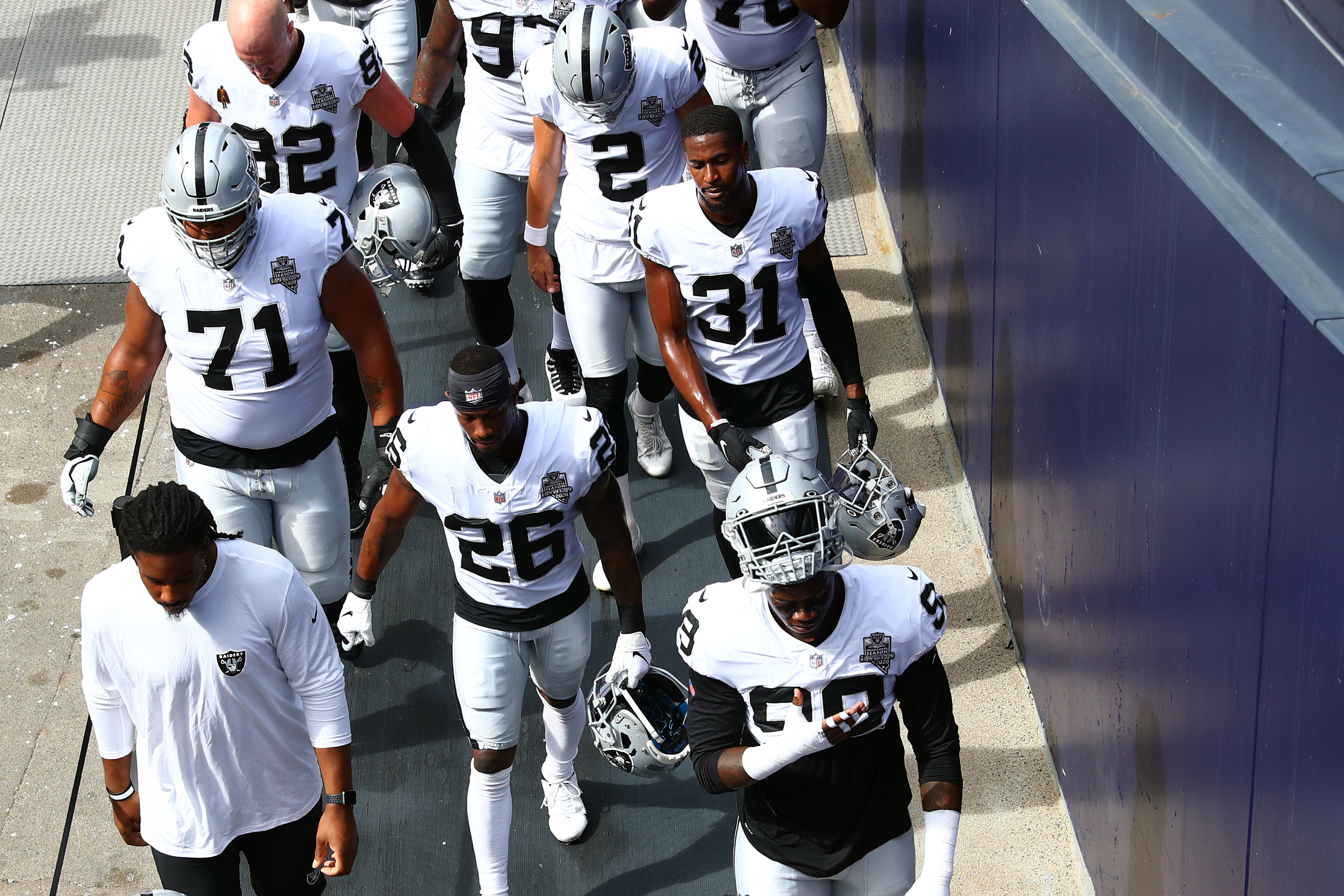 Raiders fall short in letdown Week 3 loss to the New England Patriots