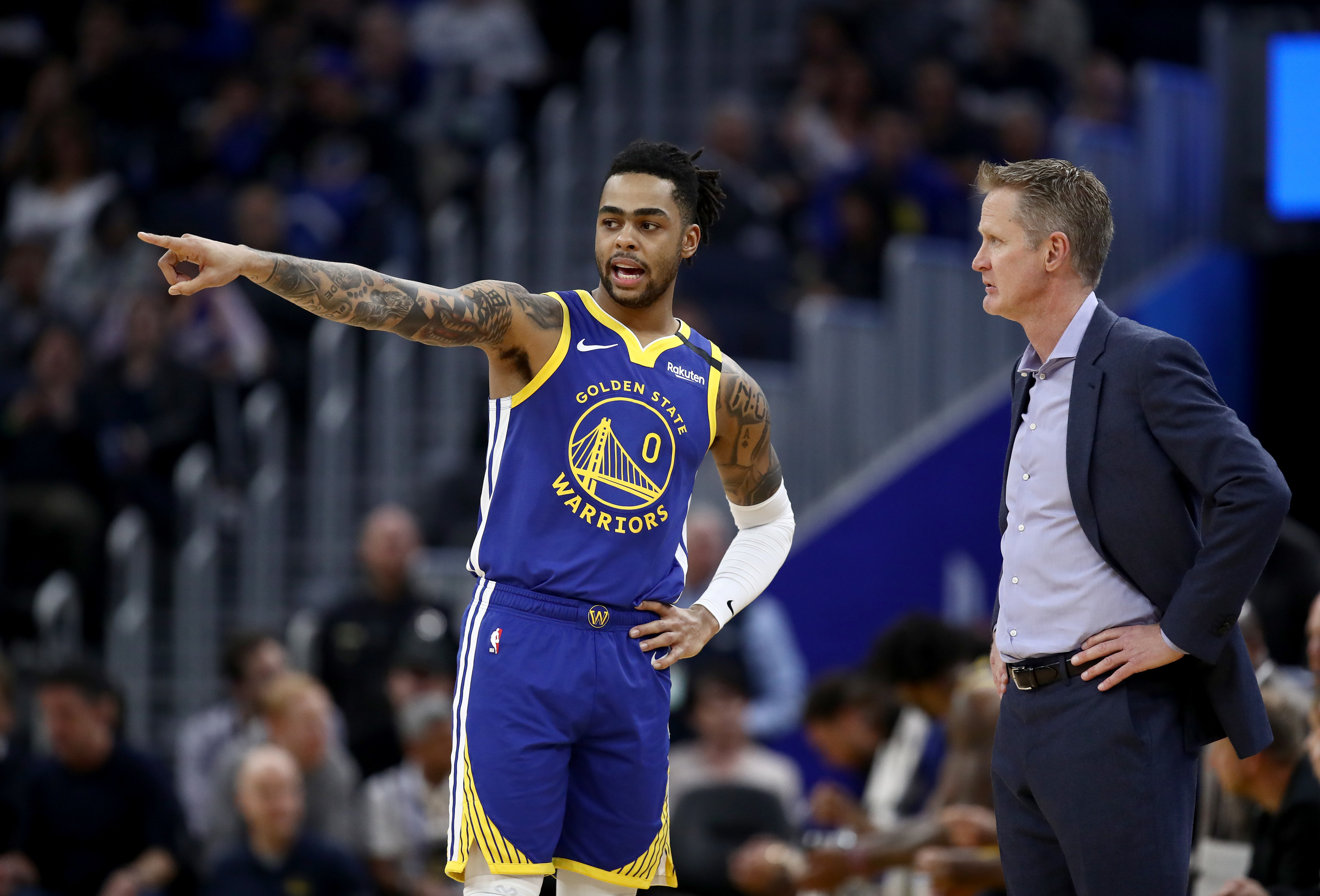 Warriors: One team persistent on a D'Angelo Russell trade