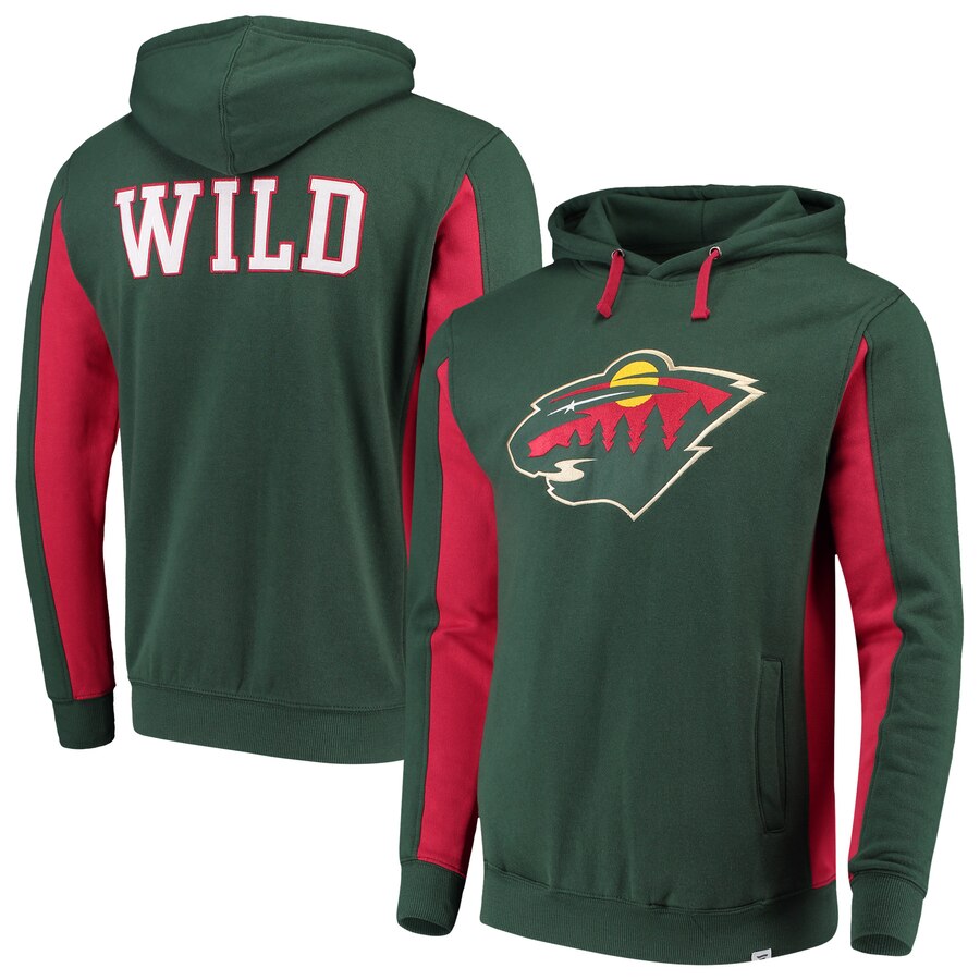 Minnesota Wild Fanatics Branded Team Primary Logo T-Shirt - Green