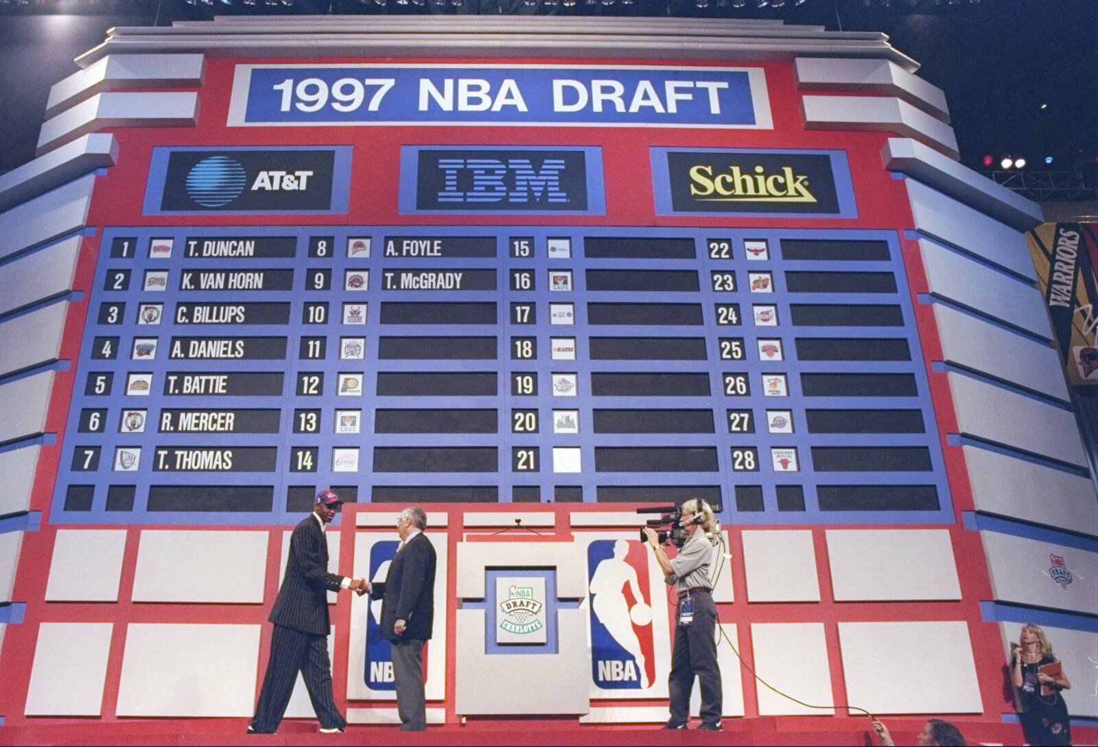 Looking back at the 1996 NBA Draft