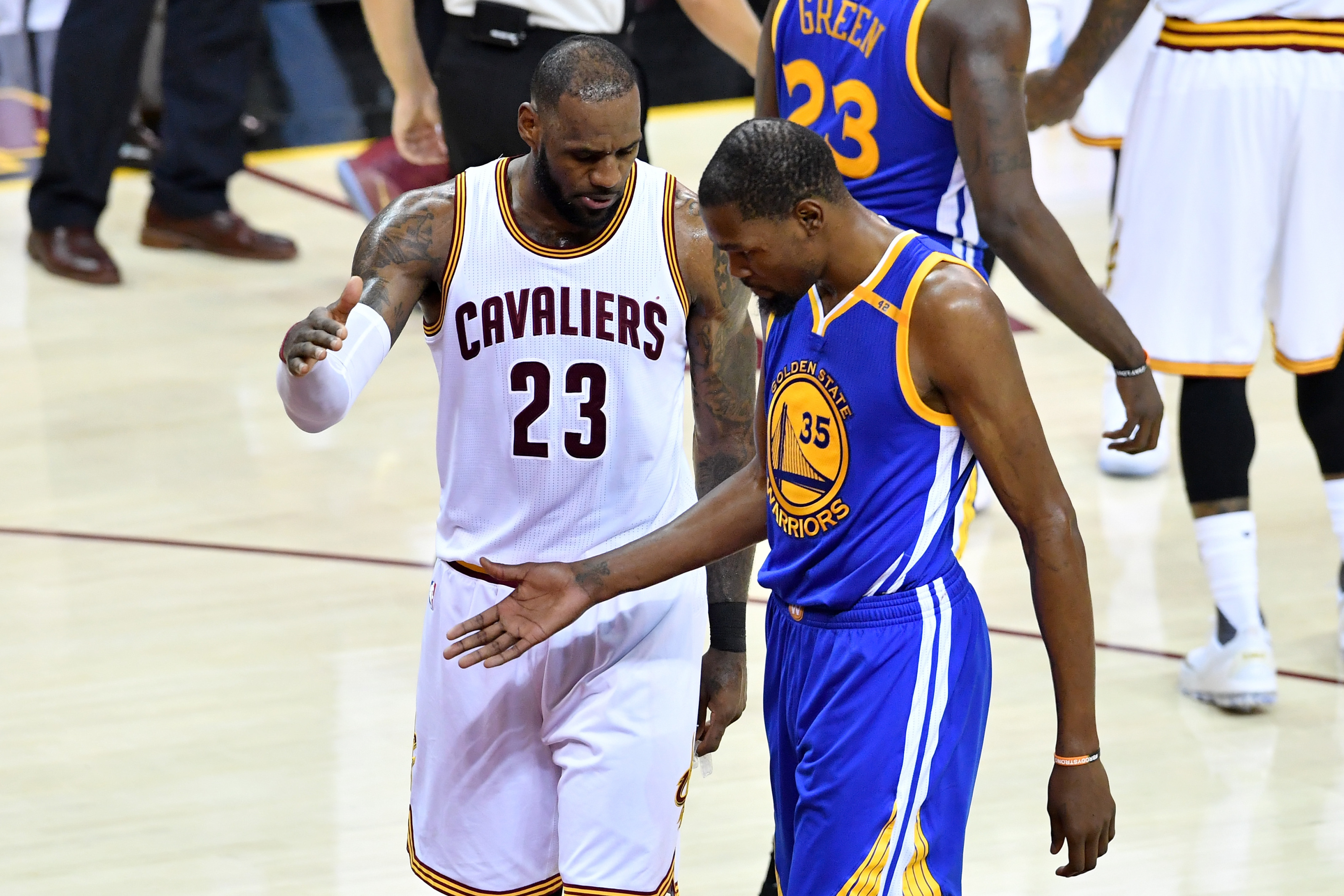 Team LeBron selects Kevin Durant amid first NBA player draft