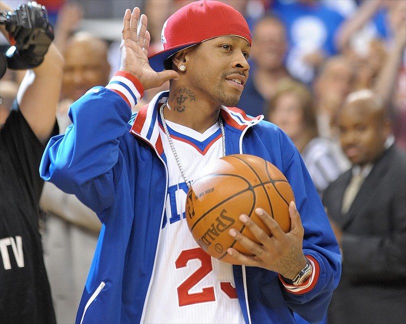 allen iverson crossover sixers
