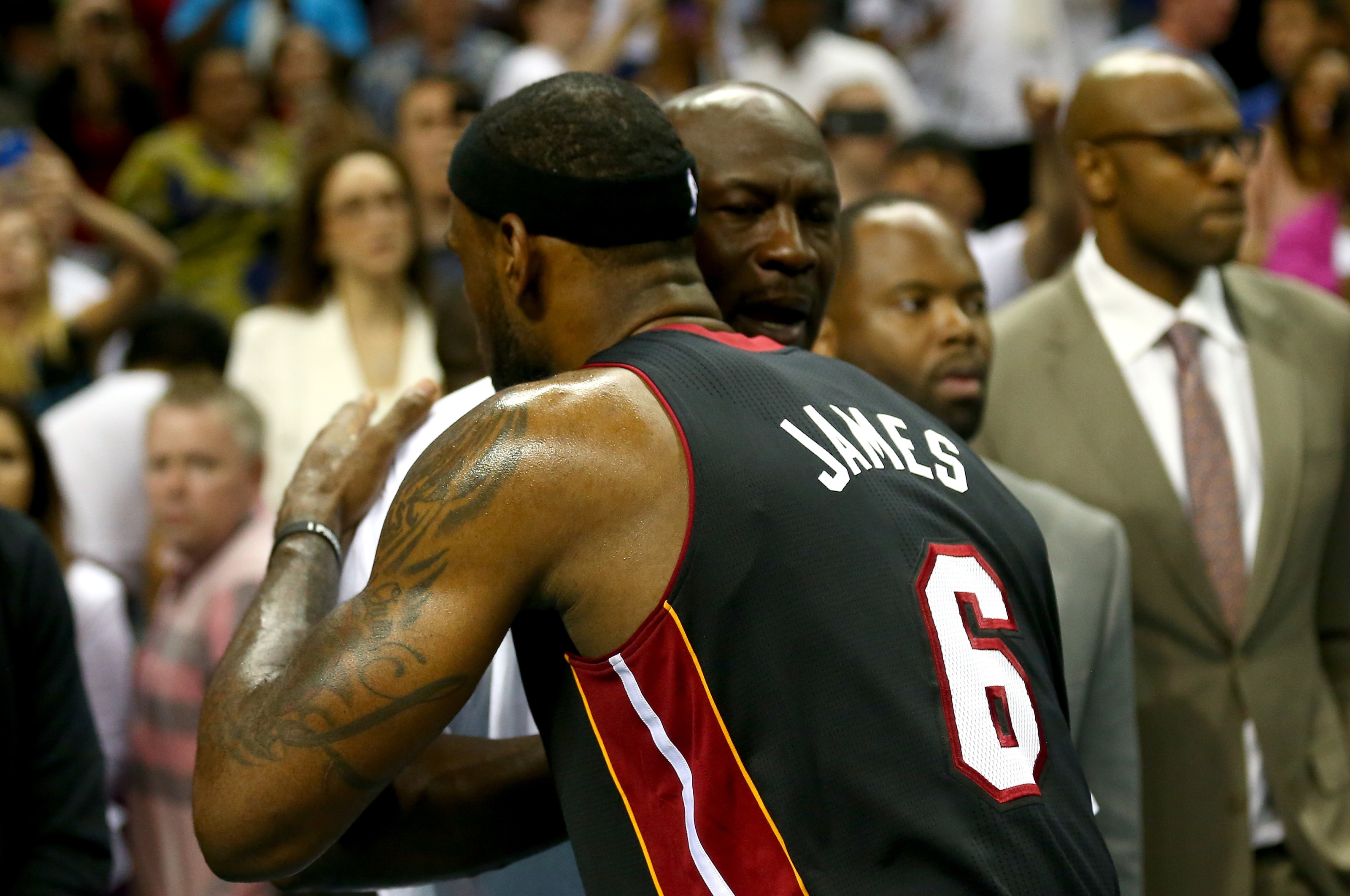 Detroit stands in LeBron's way, just as they did for Michael Jordan