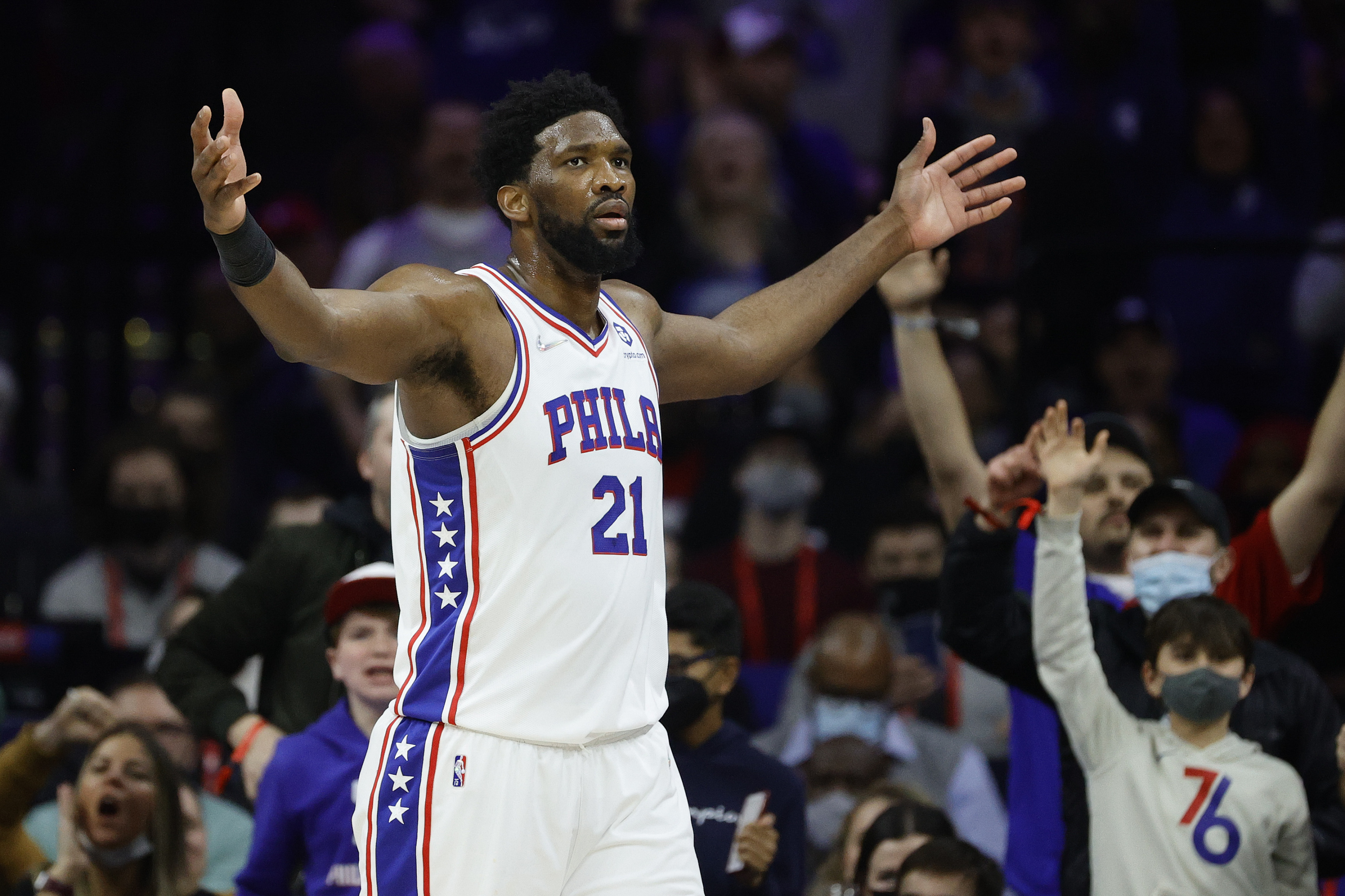 Joel Embiid on his motivation to play in Game 3 against the Miami