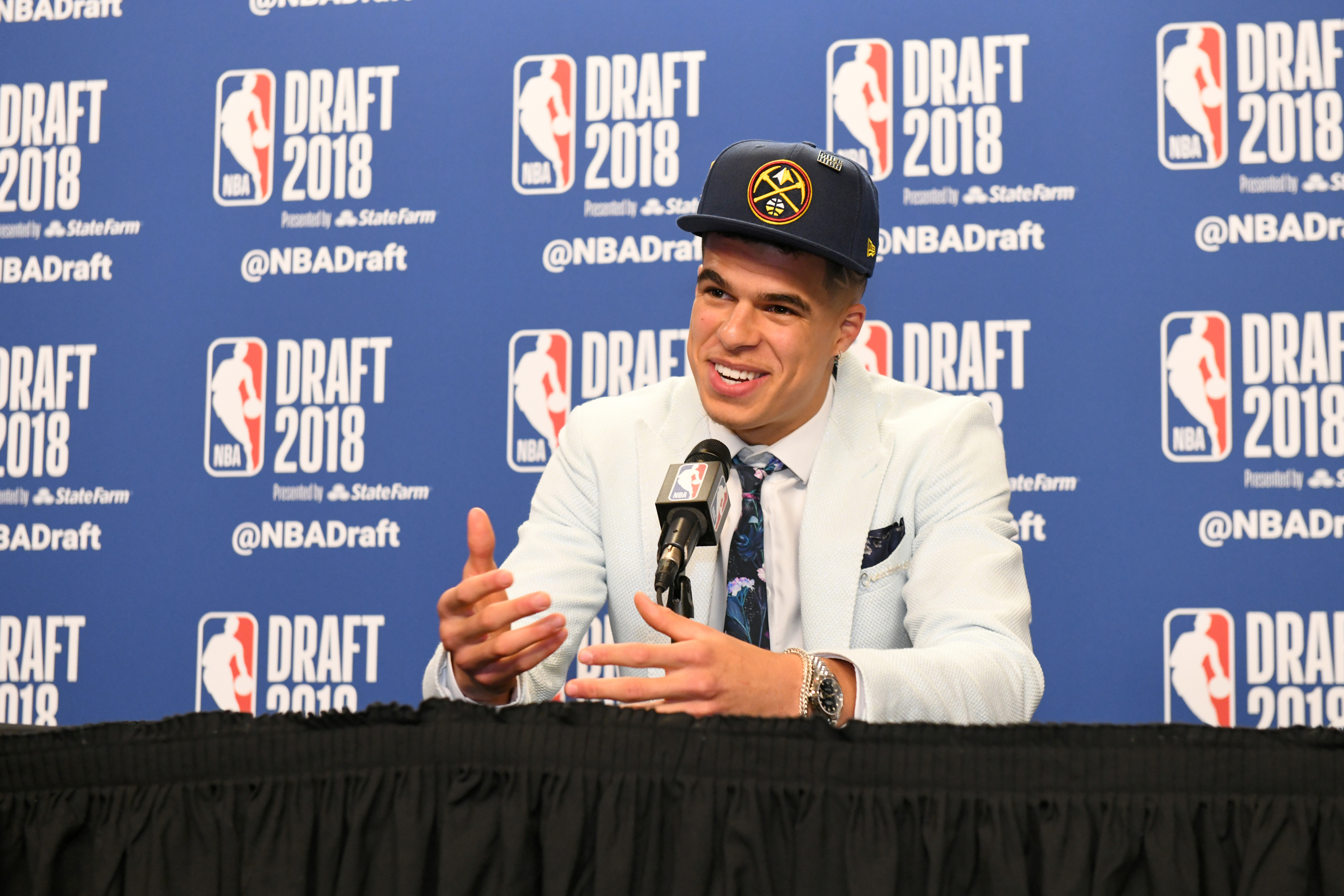 Michael Porter Jr. selected by Denver Nuggets with No. 14 overall pick in  NBA draft