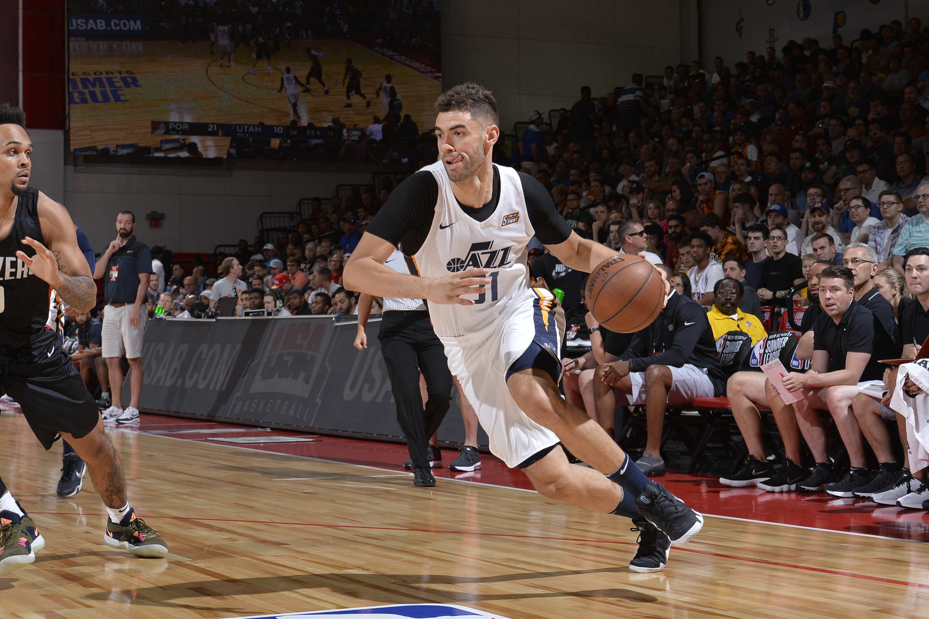 Utah Jazz: Georges Niang is making a case for a roster spot