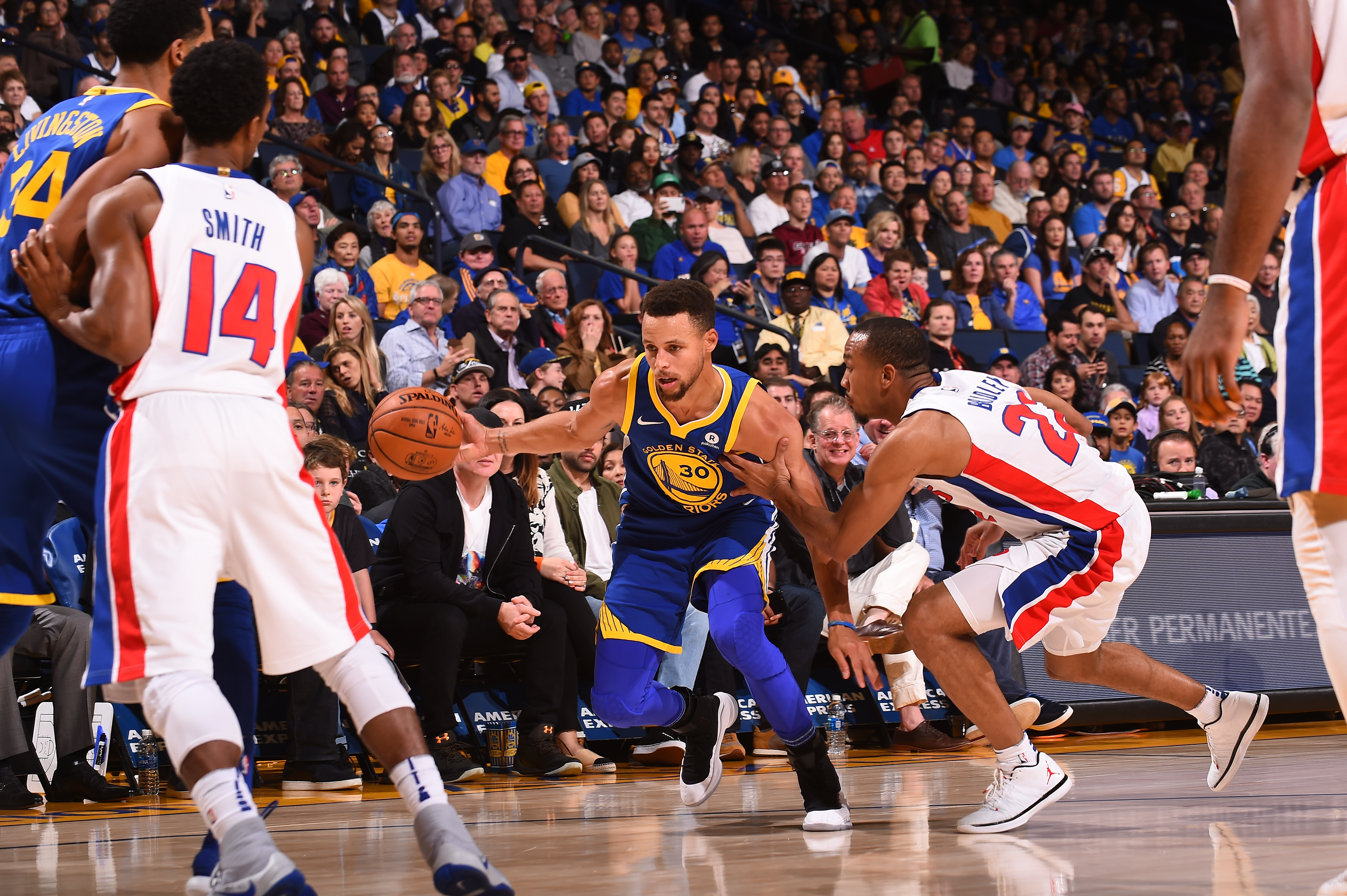 Detroit Pistons 111, Golden State Warriors 102: Photos from LCA