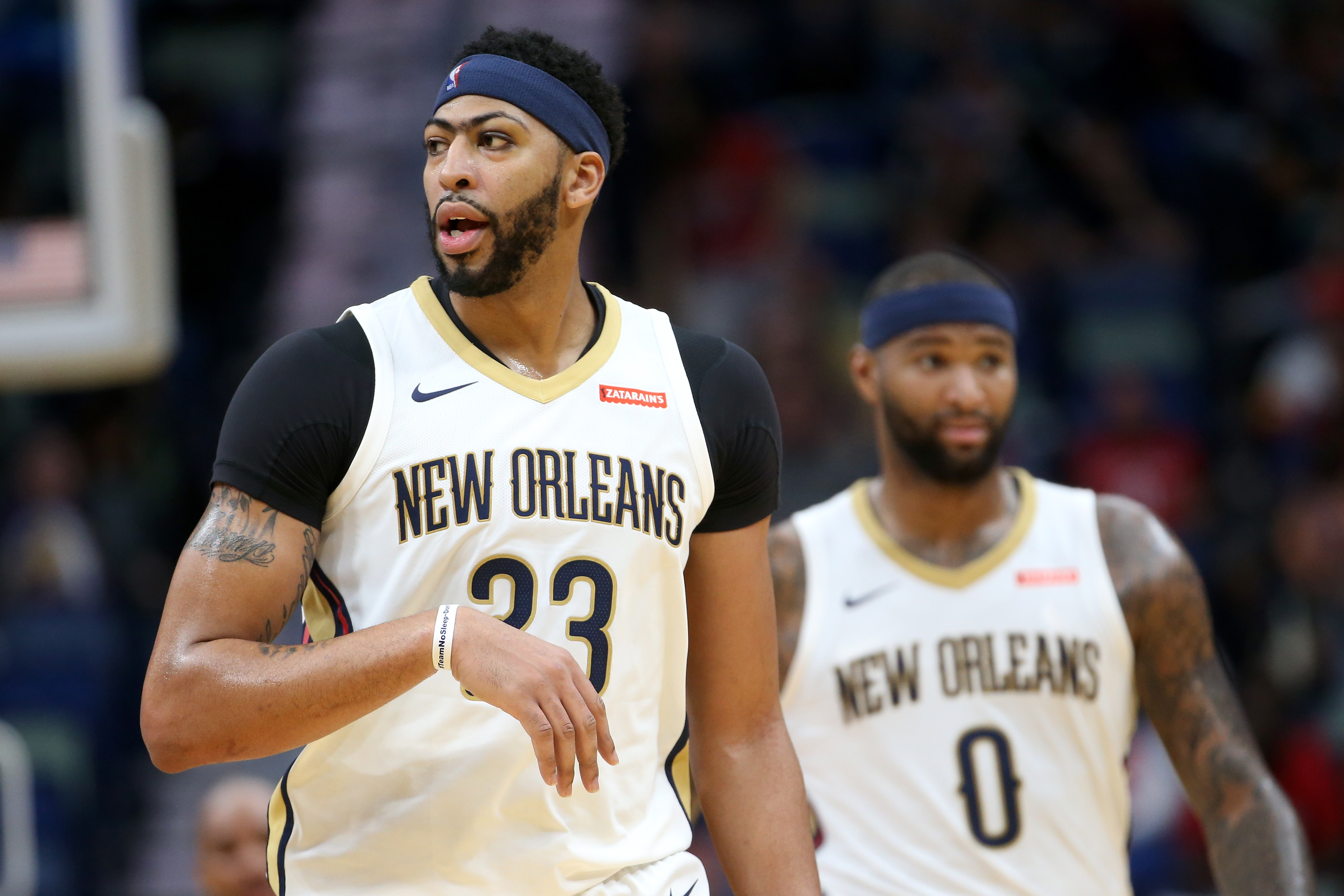 DeMarcus Cousins, Anthony Davis power New Orleans Pelicans past Portland  Trail Blazers 