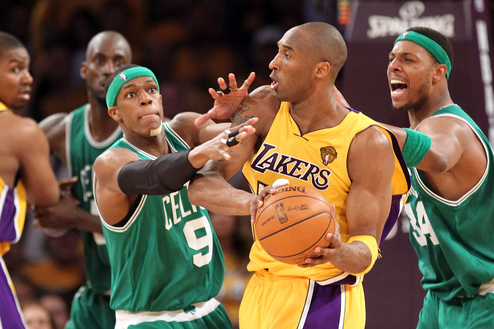 Pierce Helps Celtics Beat Lakers in Finals Rematch - The New York Times
