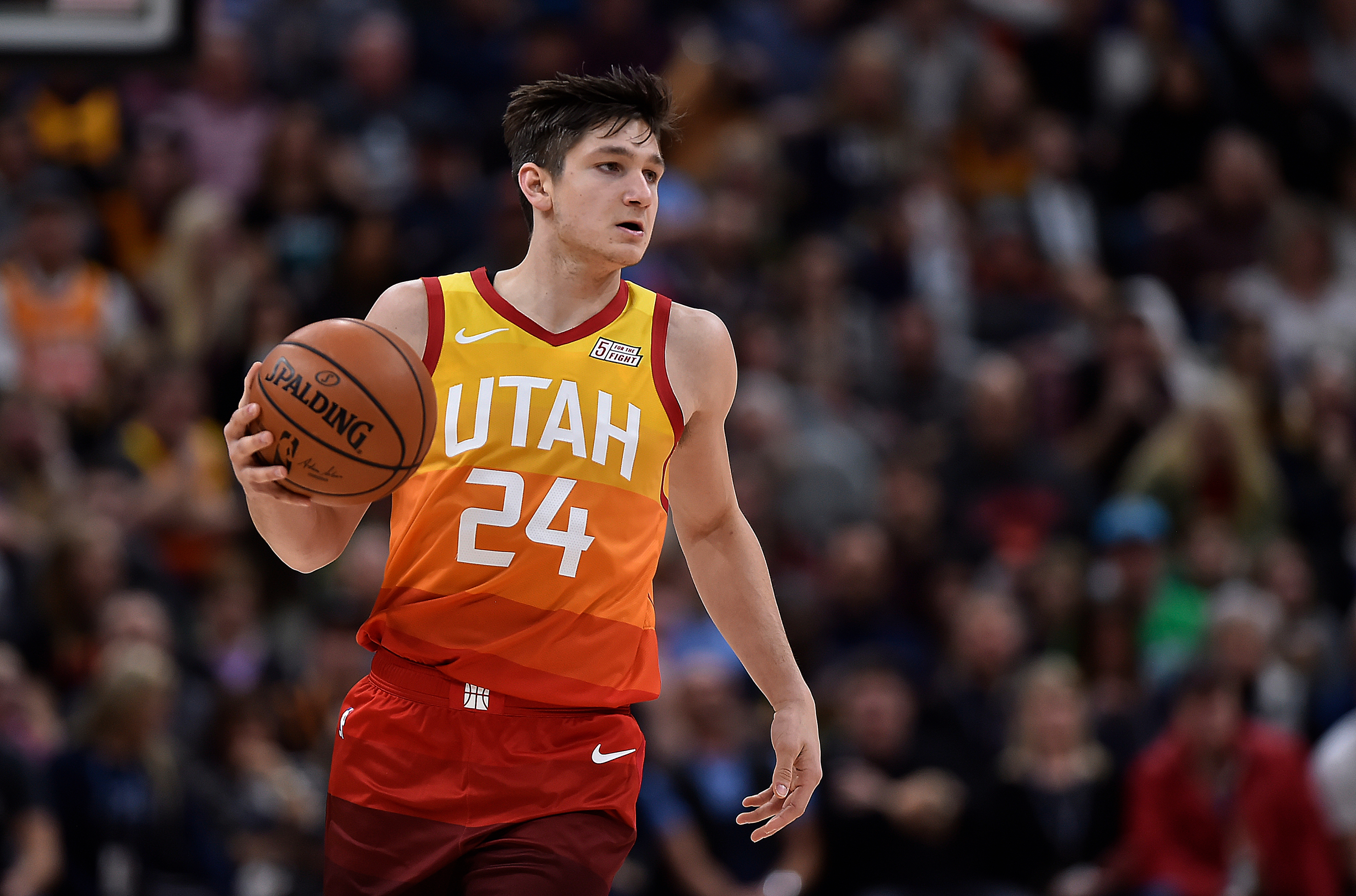 Utah Jazz Rookie Grayson Allen Makes Appearance At RSL Game