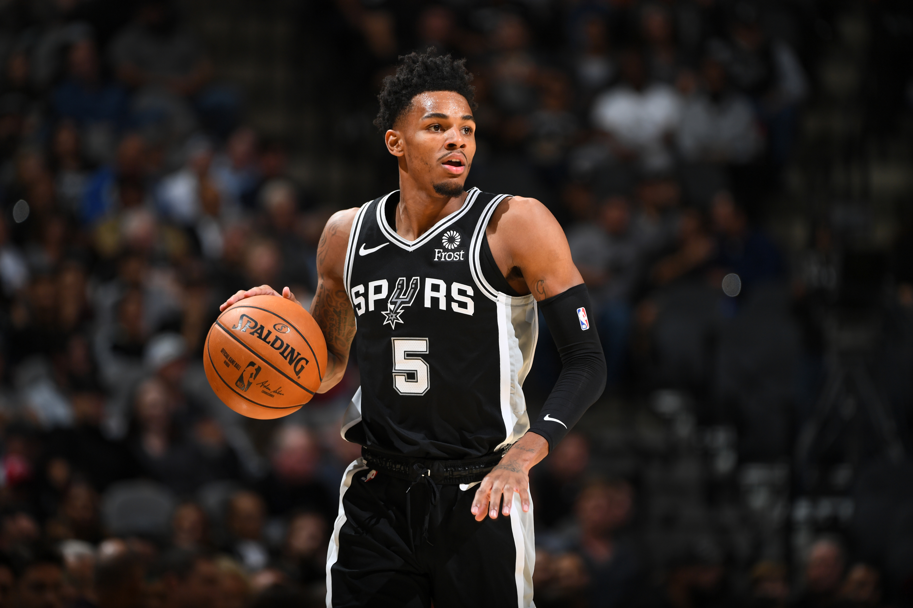 Spurs' Dejounte Murray could become best rebounding guard in the NBA