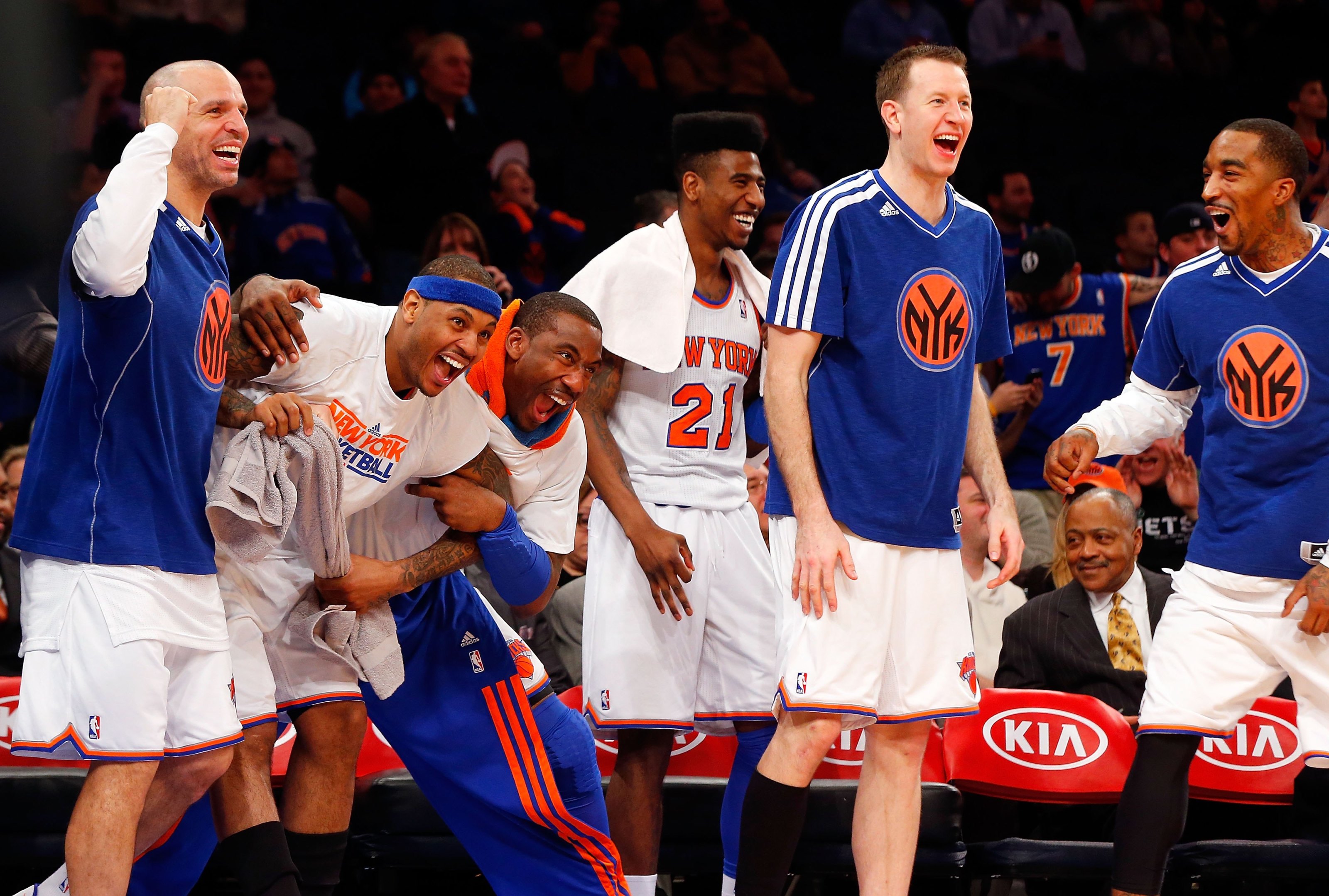 Kidd and Camby Introduced as the Newest Knicks - The New York Times