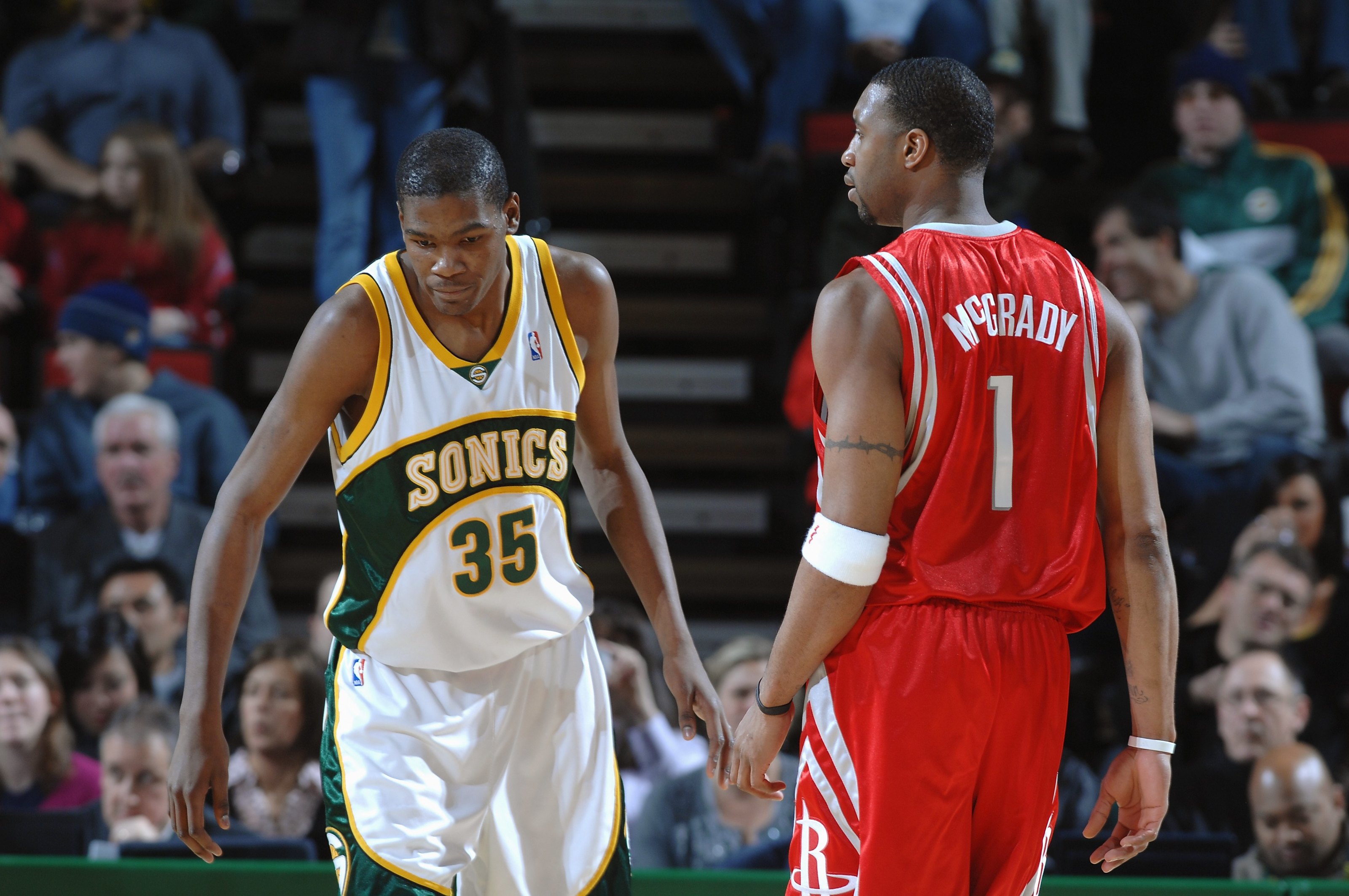Who wins in a 1-on-1 matchup of Tracy McGrady vs. Kevin Durant?