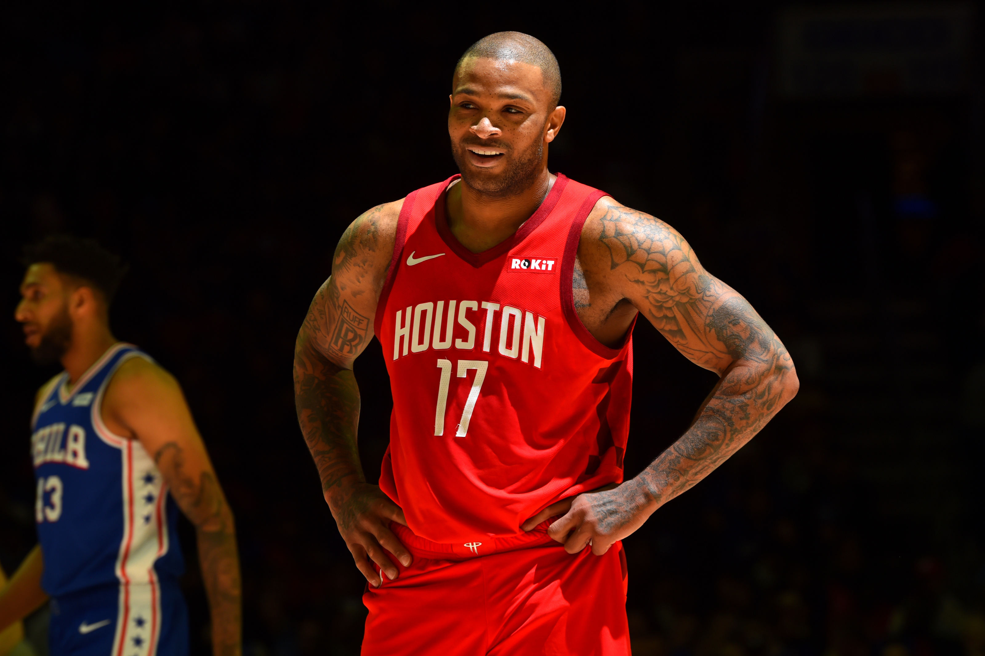 Houston Rockets #17 PJ-Tucker Jersey, Adult Comfortable Basketball