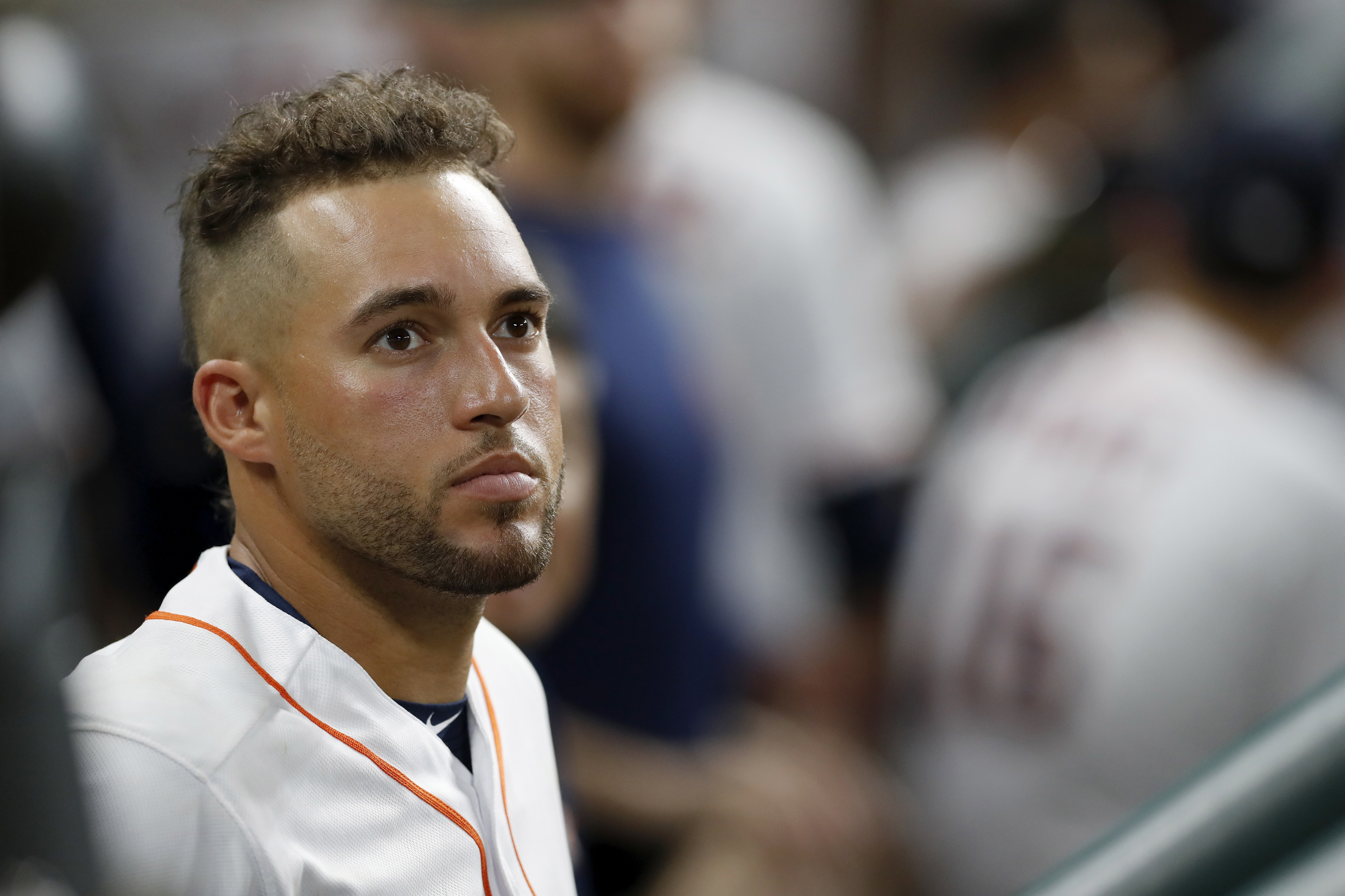Big League Stew — George Springer has some strong hair game in the