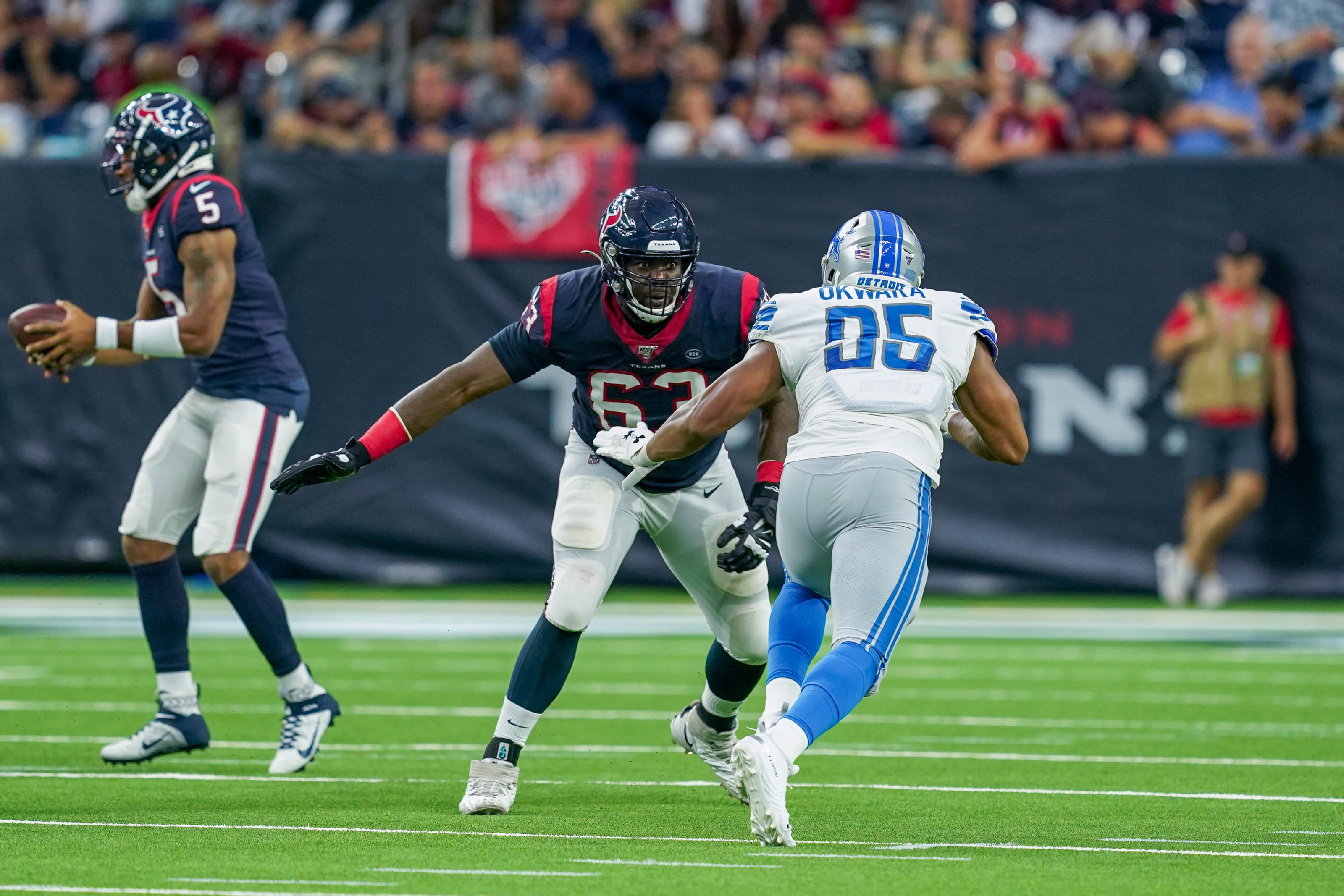 Houston Texans: Roderick Johnson has earned the starting left tackle job